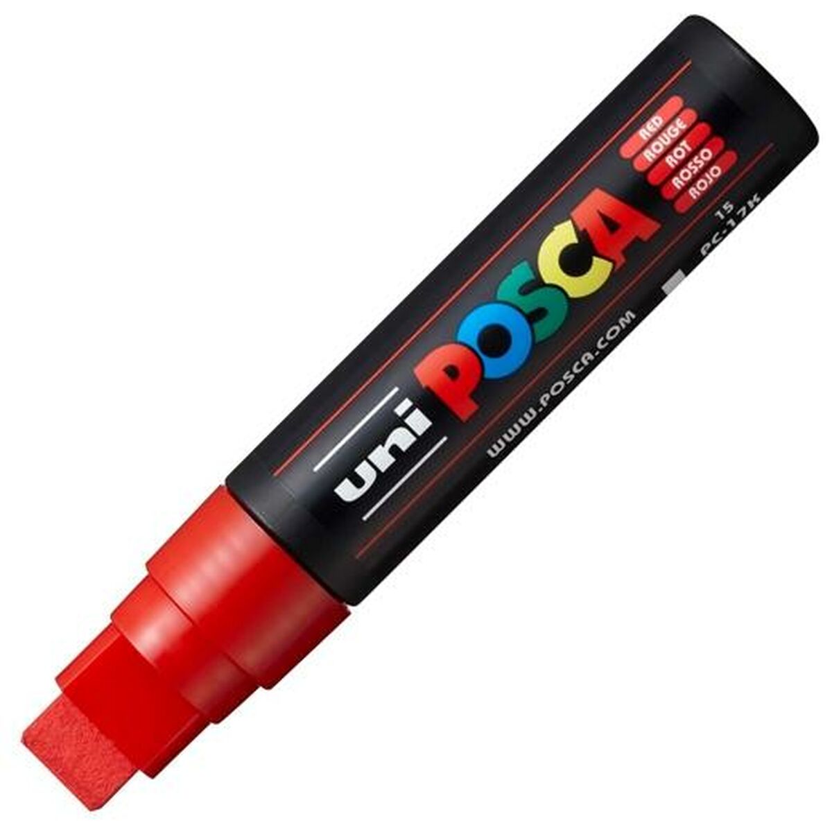 Маркер POSCA PC-17K Красный (5 штук)-2