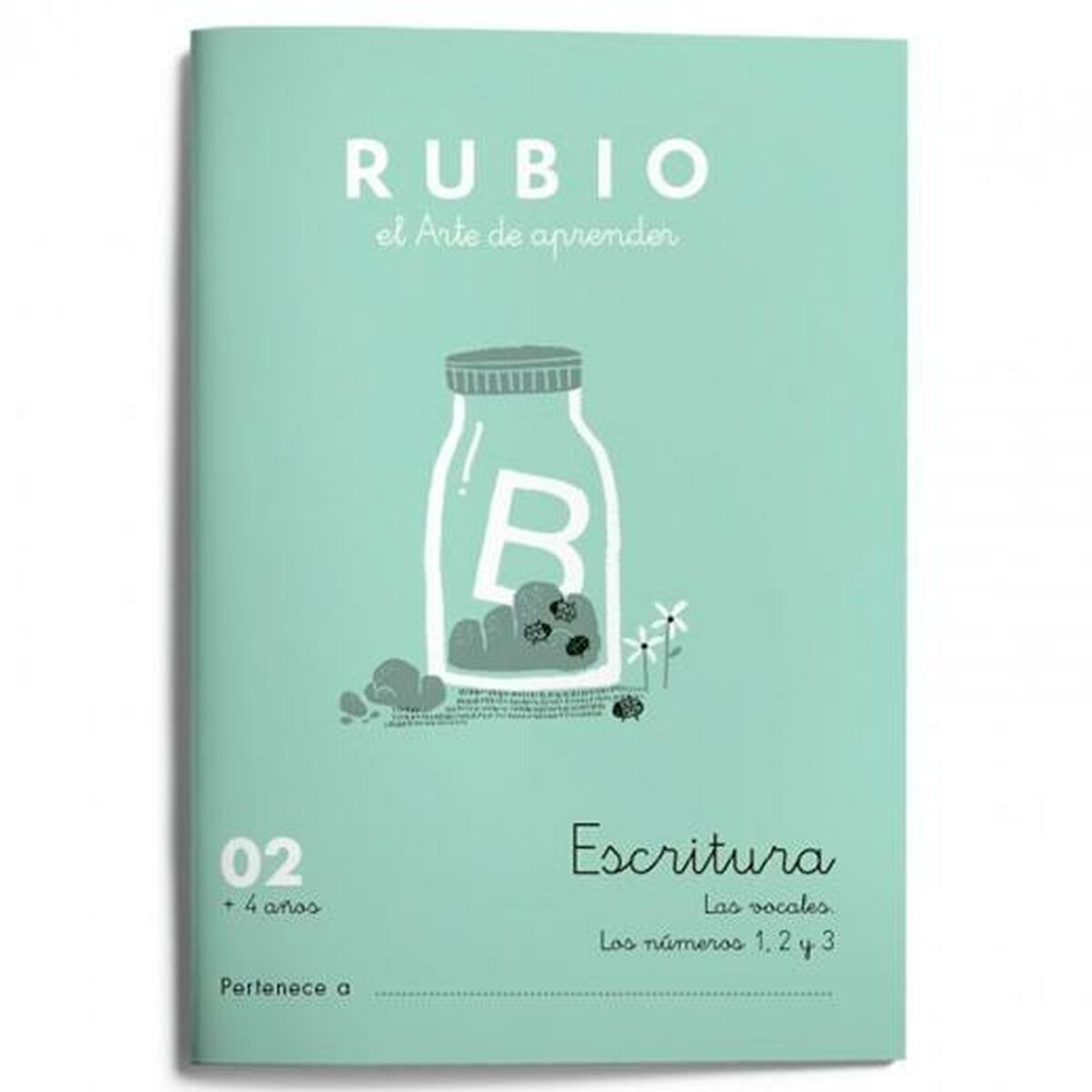 Writing and calligraphy notebook Rubio Nº02 A5 испанский 20 Листья (10 штук)-2