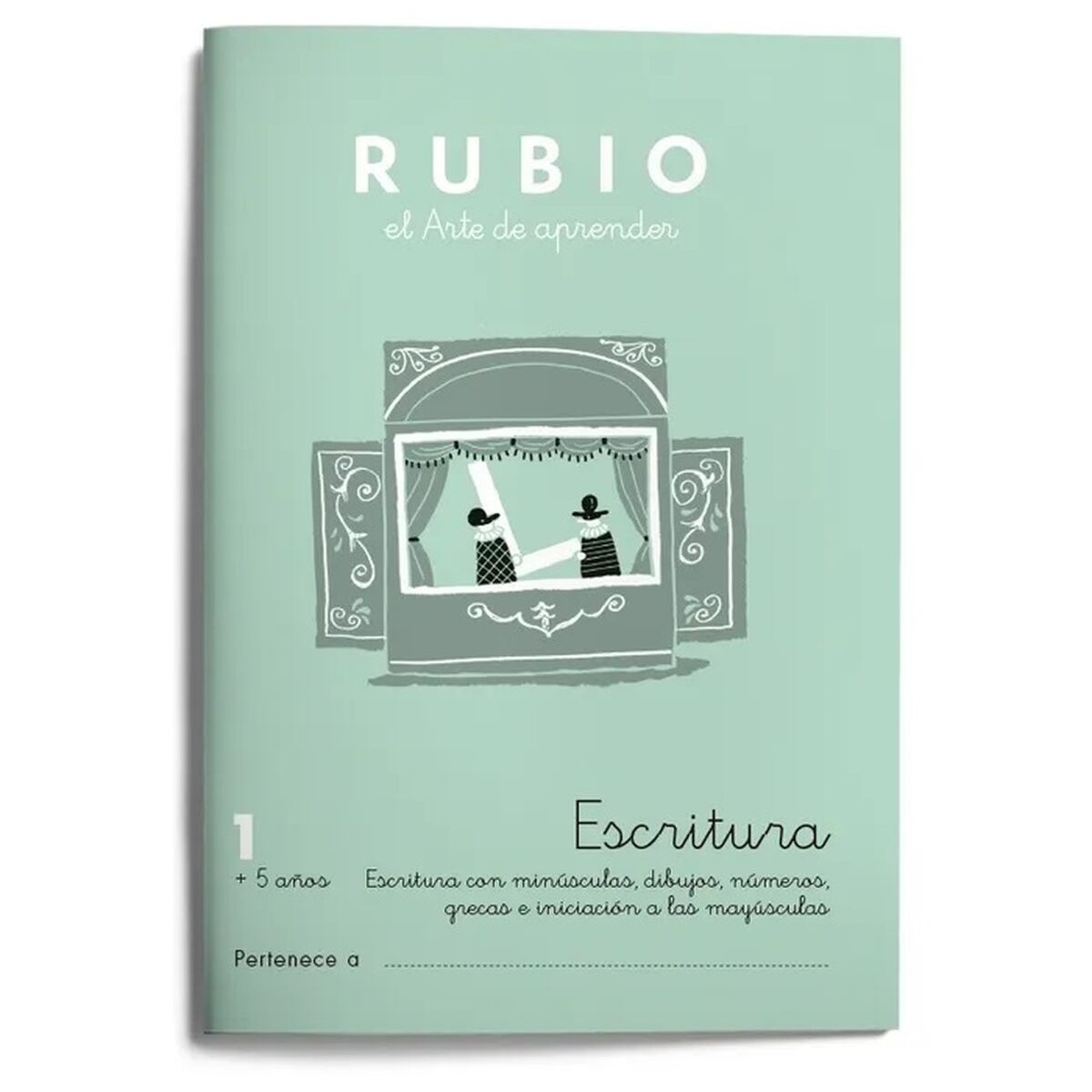 Writing and calligraphy notebook Rubio Nº1 A5 испанский 20 Листья (10 штук)-2