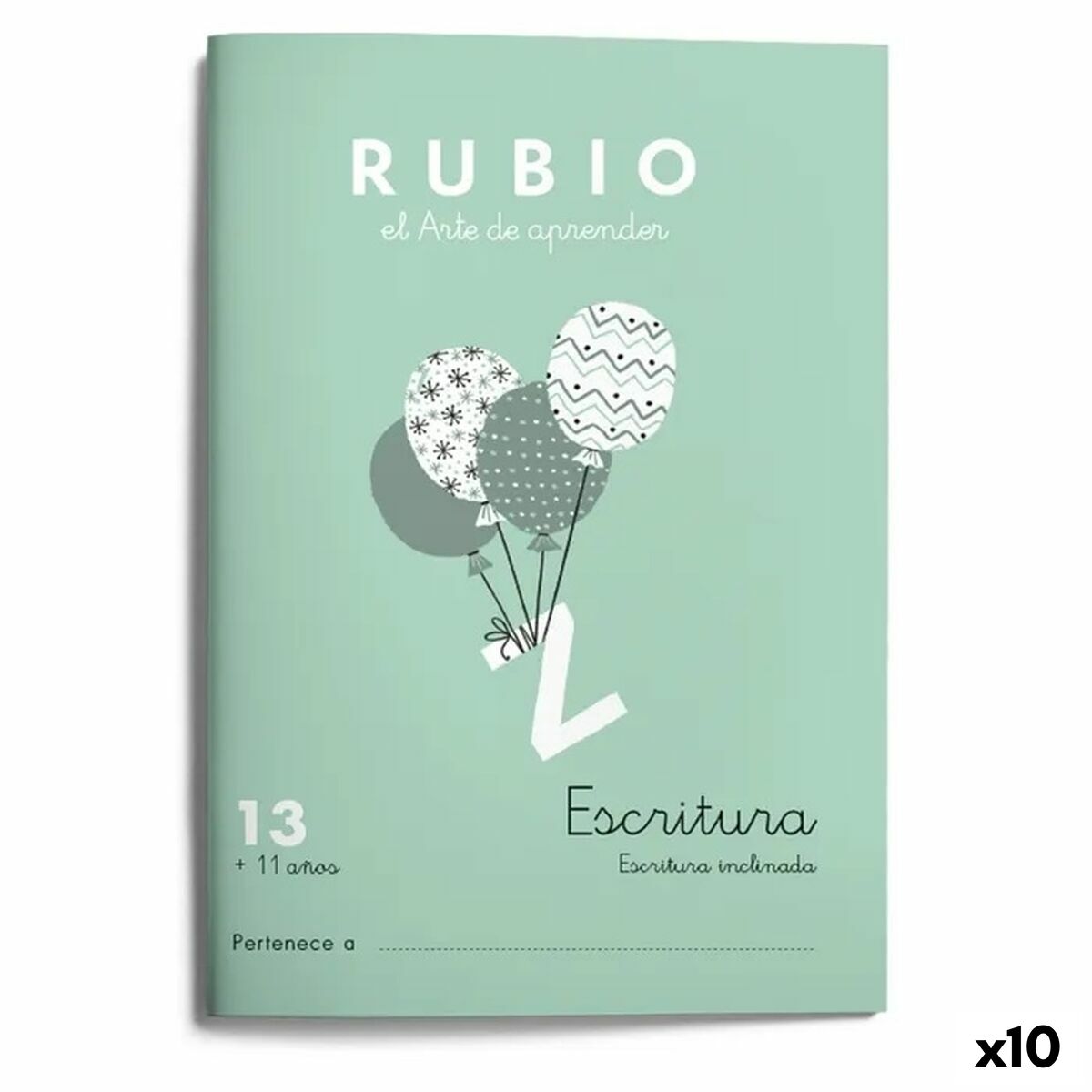 Writing and calligraphy notebook Rubio N.3 13 A5 spagnolo 20 Foglie (10 pezzi)