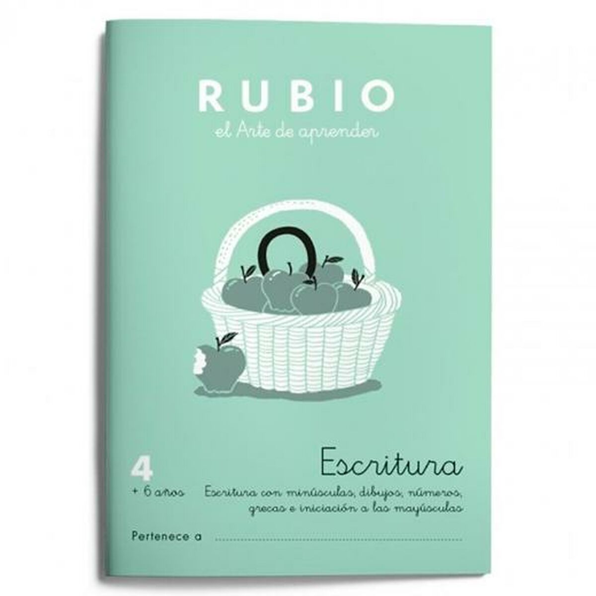 Writing and calligraphy notebook Rubio Nº 4 A5 испанский 20 Листья (10 штук)-2