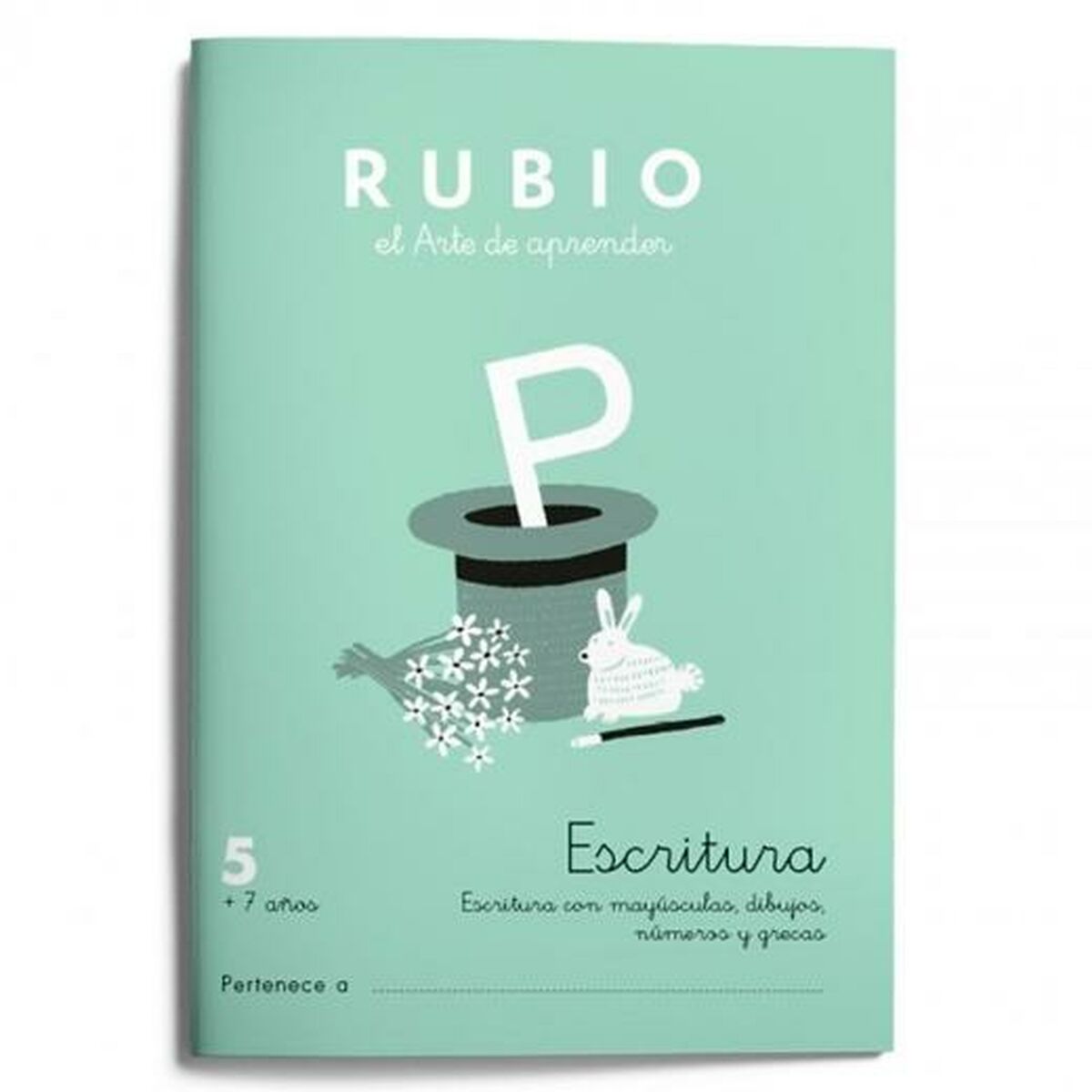Writing and calligraphy notebook Rubio Nº05 A5 испанский 20 Листья (10 штук)-2