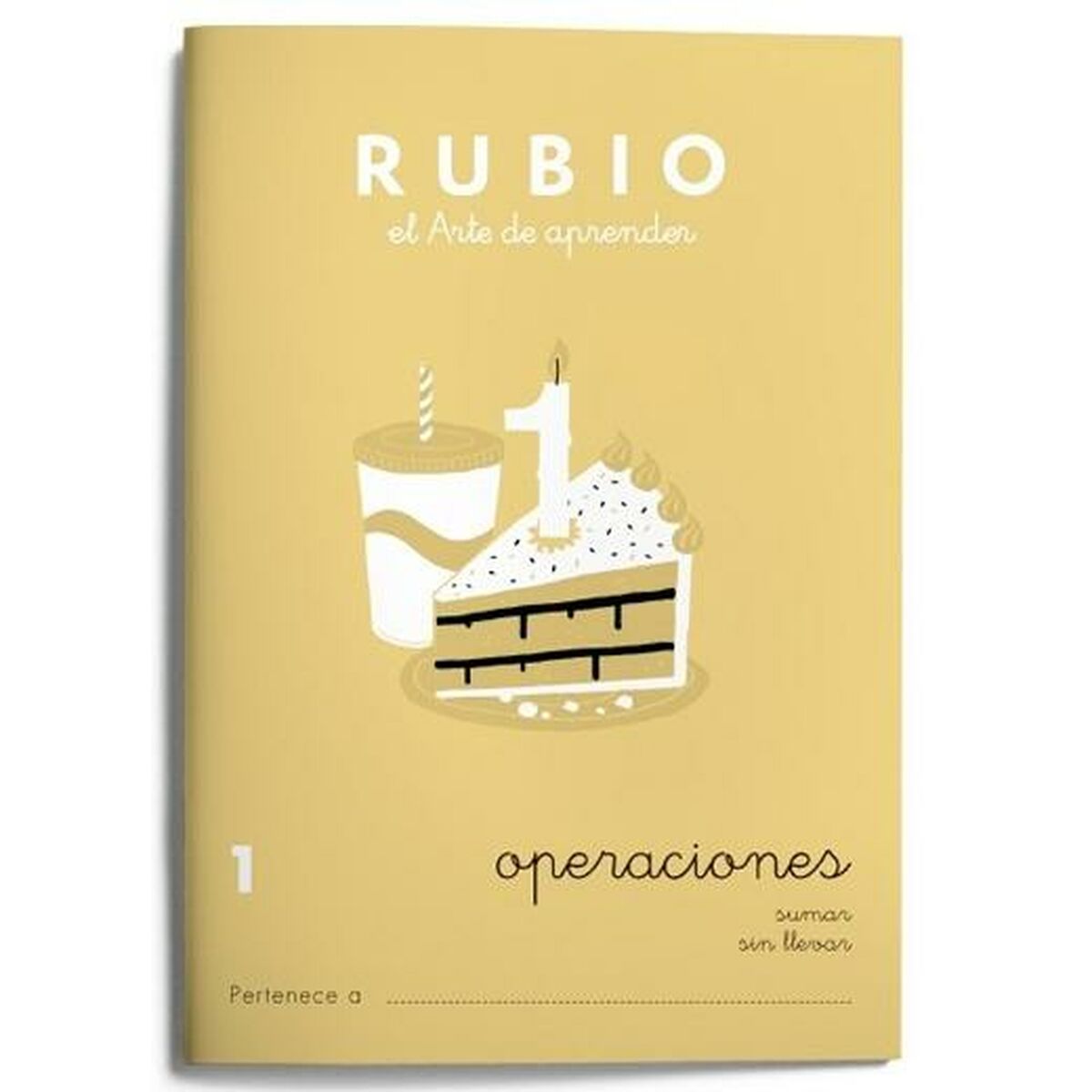 Тетрадь по математике Rubio Nº1 A5 испанский 20 Листья (10 штук)-2