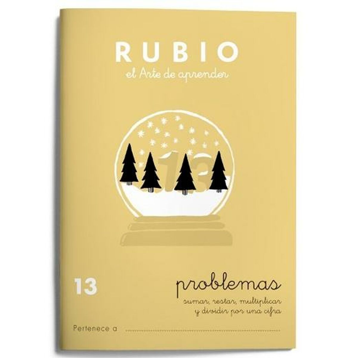 Тетрадь по математике Rubio Nº 13 A5 испанский 20 Листья (10 штук)-2