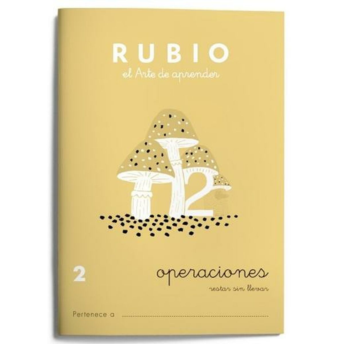 Тетрадь по математике Rubio Nº2 A5 испанский 20 Листья (10 штук)-2