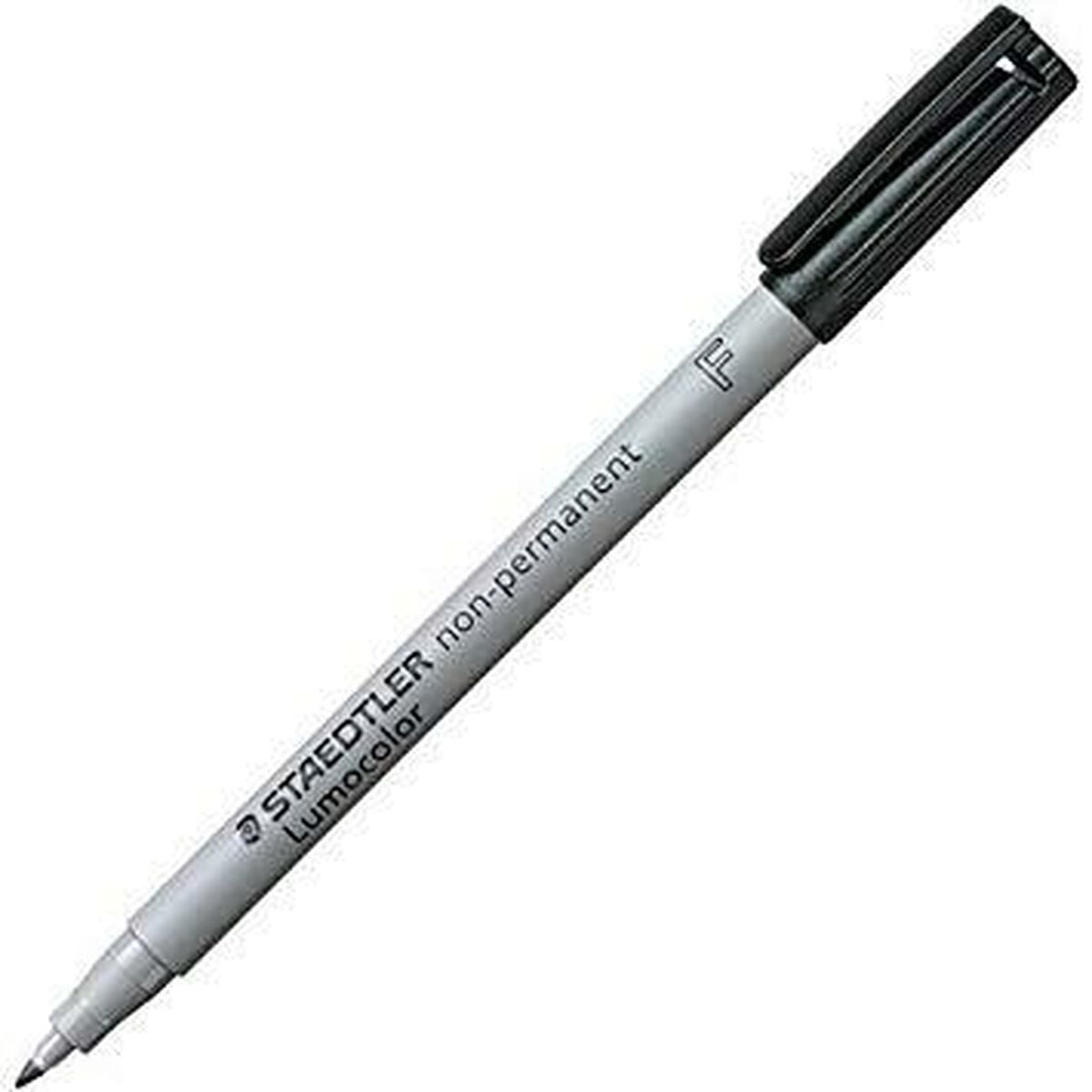 Фломастер Staedtler Lumocolor 316F  Чёрный (10 штук)-2