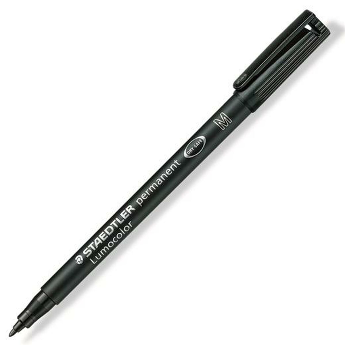 Постоянный маркер Staedtler Lumocolor 317-9  Чёрный (10 штук)-2