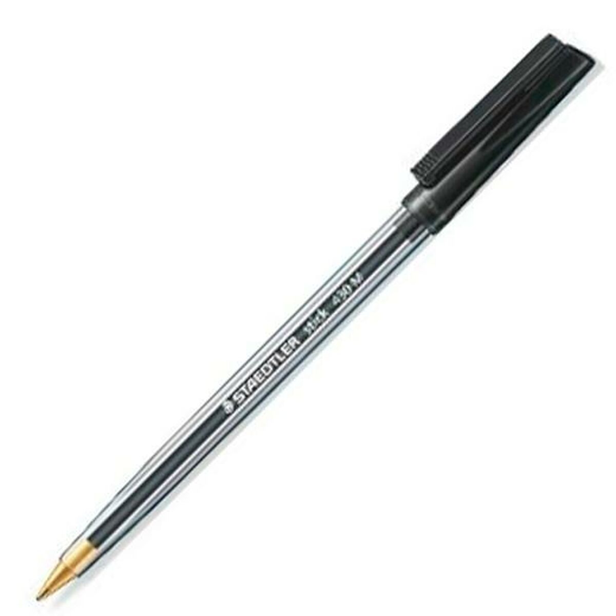 Ручка Staedtler Stick 430 Чёрный (50 штук)-2