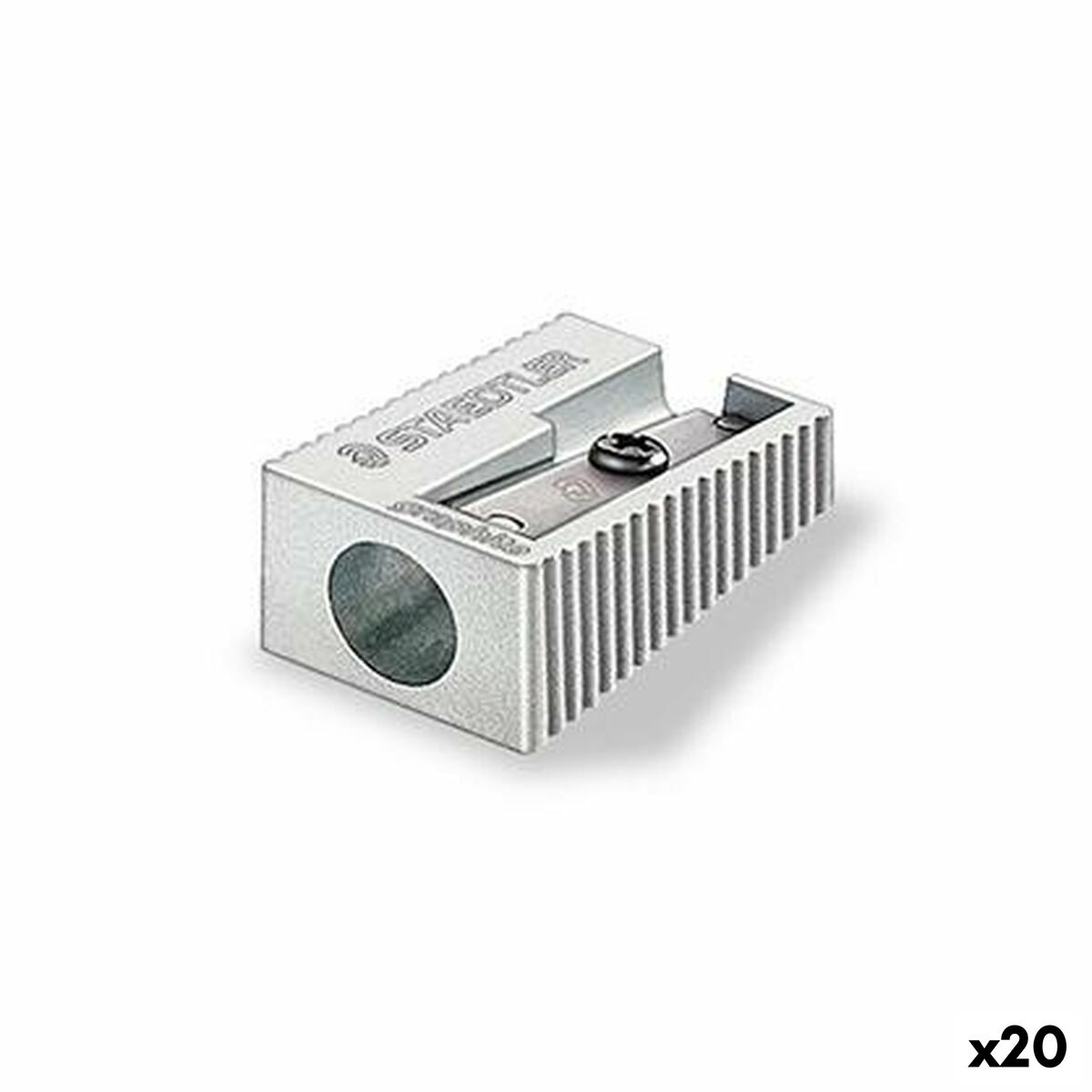 Точилка Staedtler Серебристый Металл (20 штук)-2