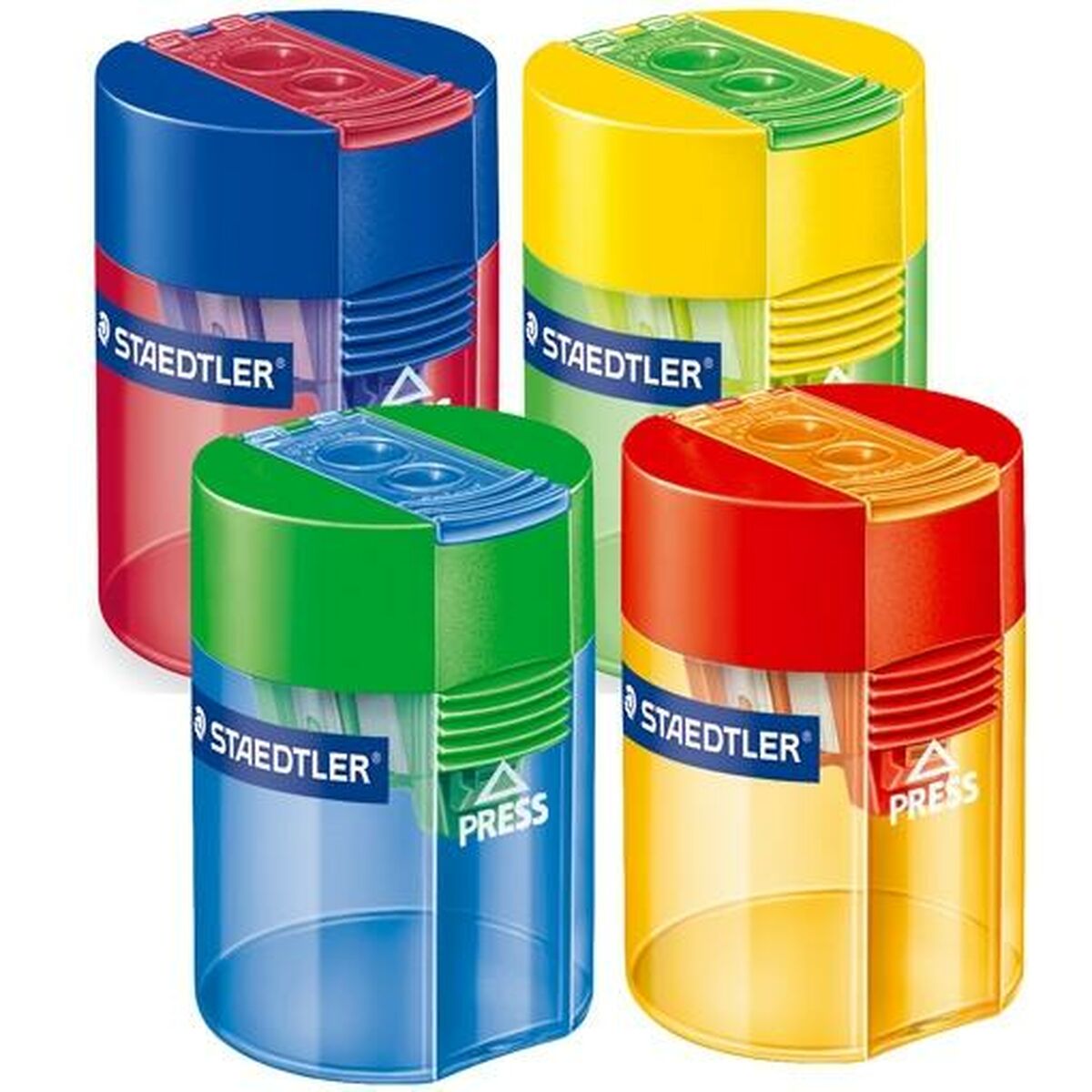 Точилка Staedtler Разноцветный С полым наконечником Пластик (10 штук)-2