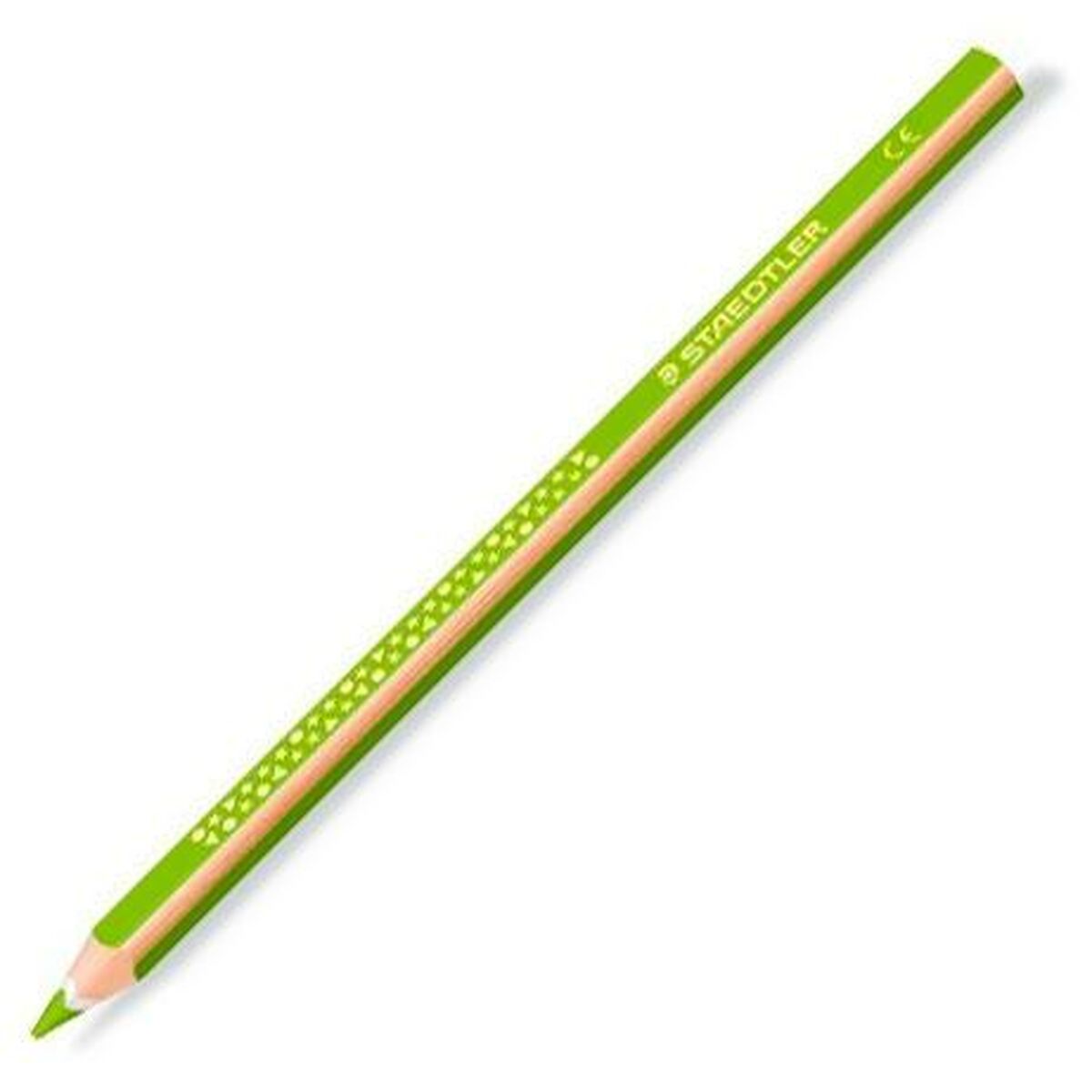 Цветные карандаши Staedtler Jumbo Noris Светло-зеленый (12 штук)-2