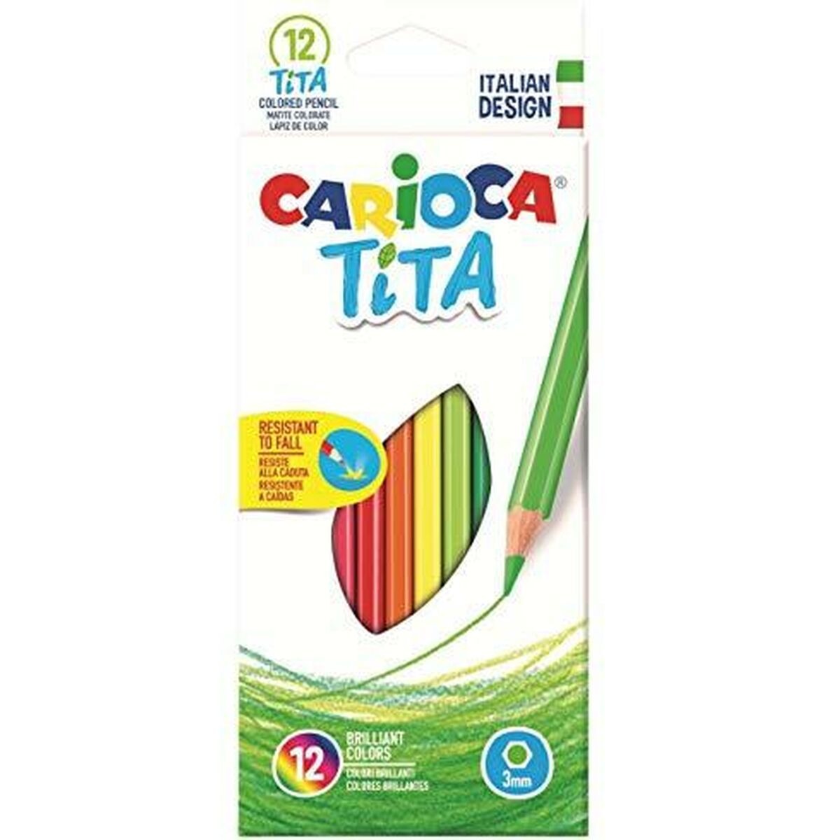 Набор карандашей Carioca Tita 12 Предметы Разноцветный (72 штук)-2