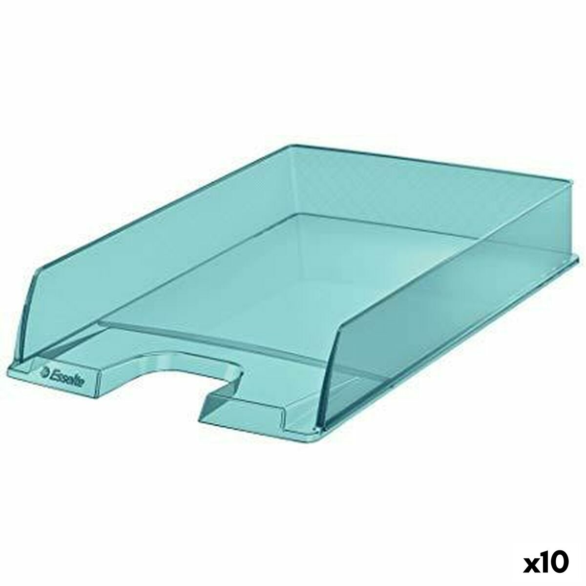 Bandeja de clasificación Esselte Transparente Azul Poliestireno 10 piezas