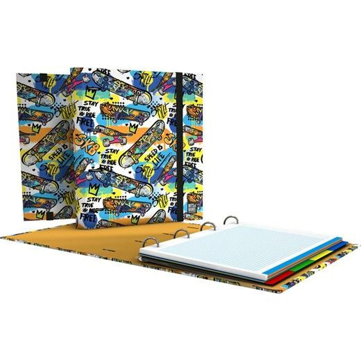 Папка-регистратор Grafoplas Carpebook Street Разноцветный A4 (2 штук)-2