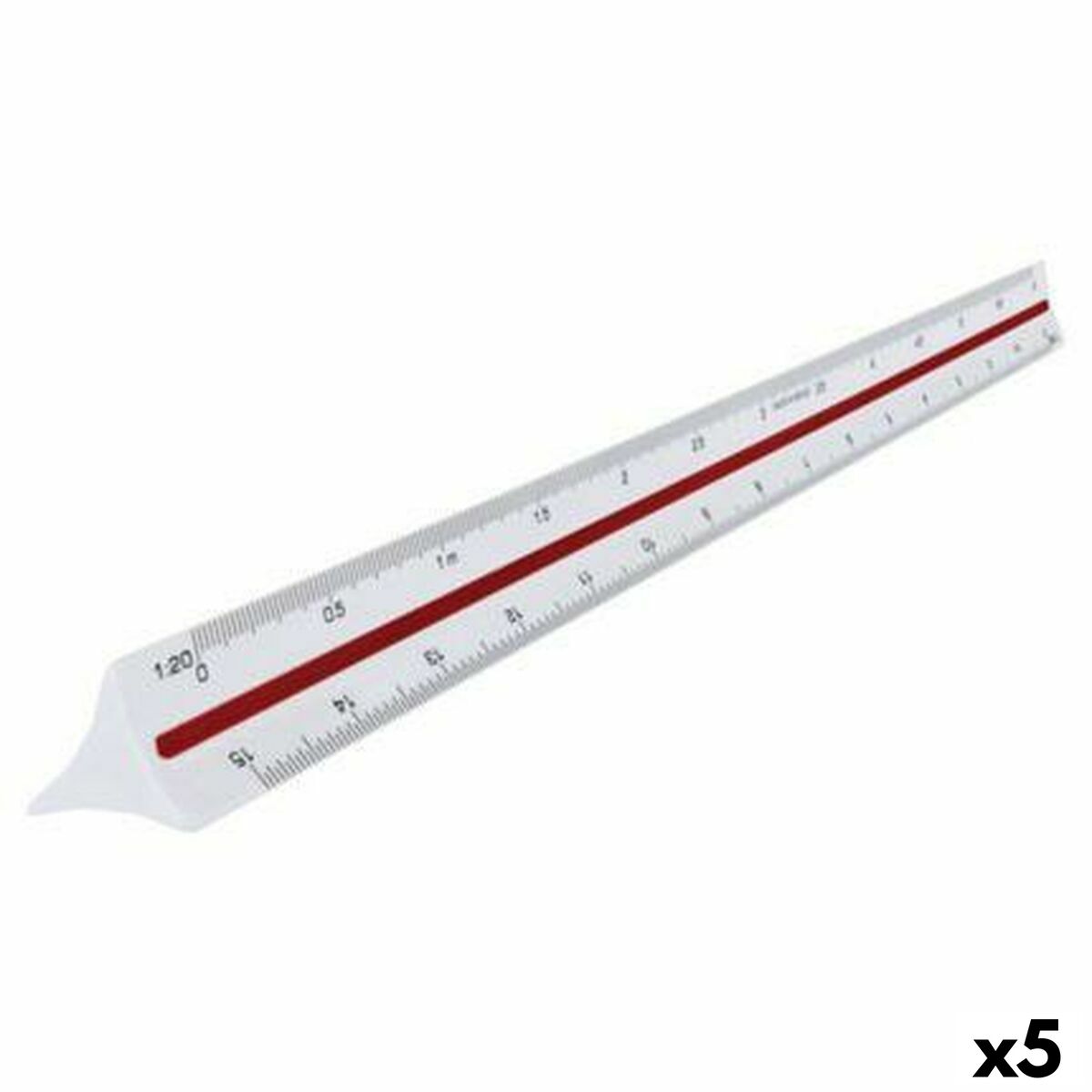 Правило Maped Белый 30 cm (5 штук)-2