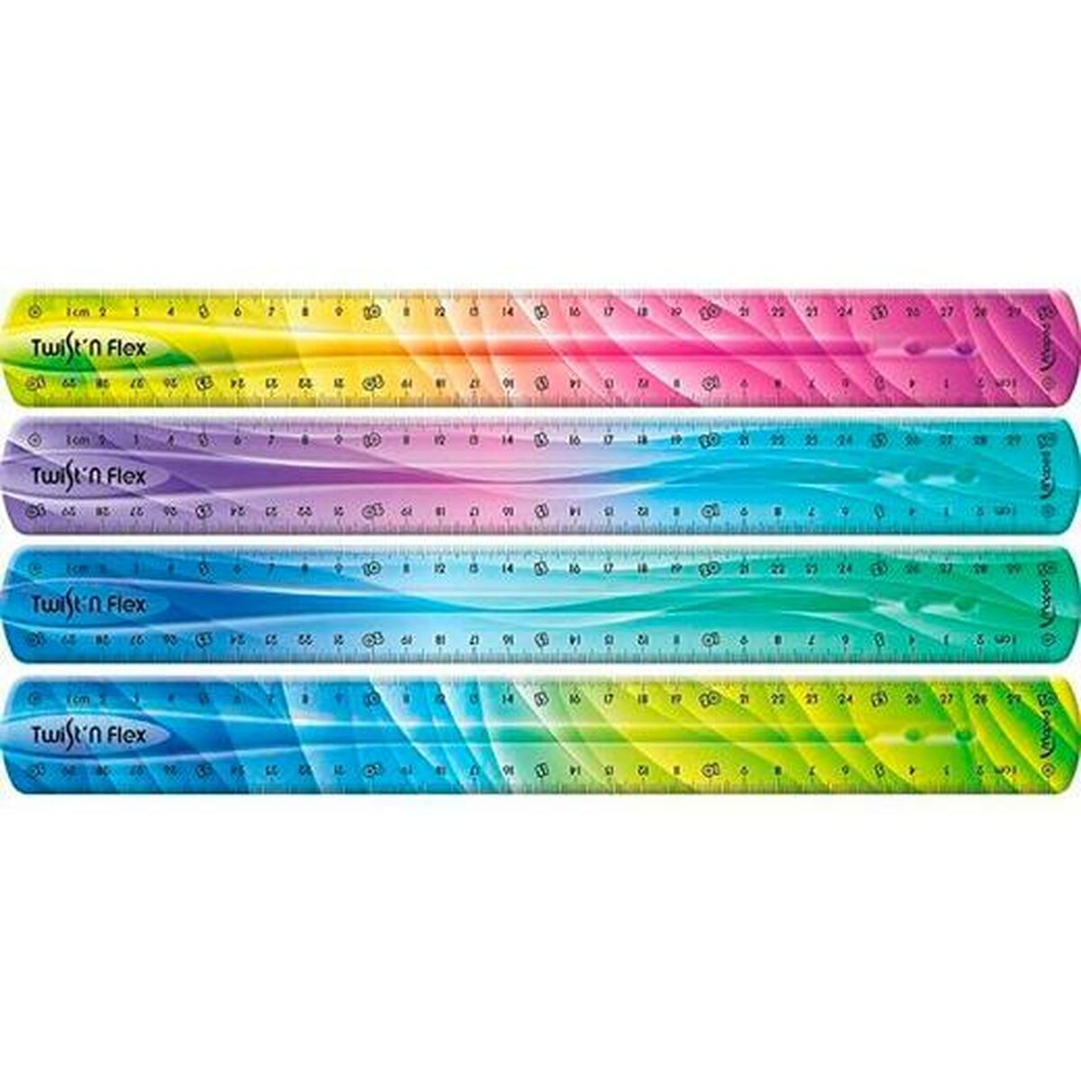 Набор правил Maped Twist'n Flex 30 cm 20 штук-2
