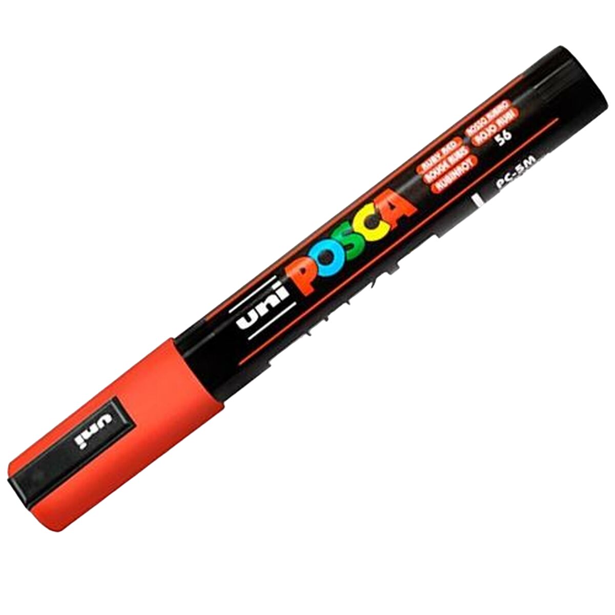 Маркер POSCA PC-5M Красный (6 штук)-2