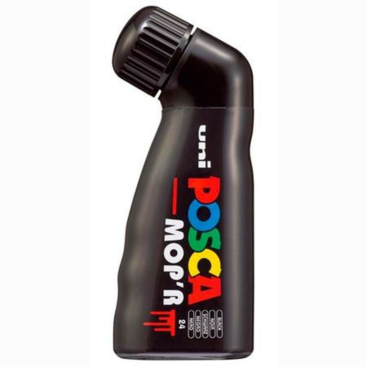 Маркер POSCA MOP'R PC-22 Чёрный (4 штук)-2