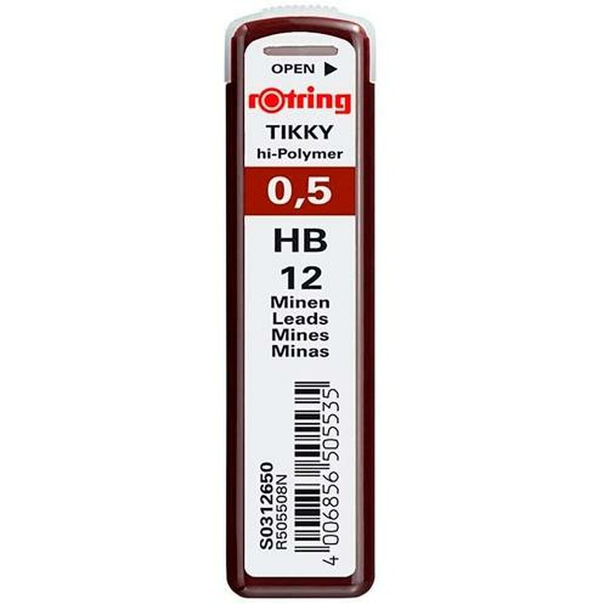 Замена шахты Rotring Polymer 0,5 mm (10 штук)-2