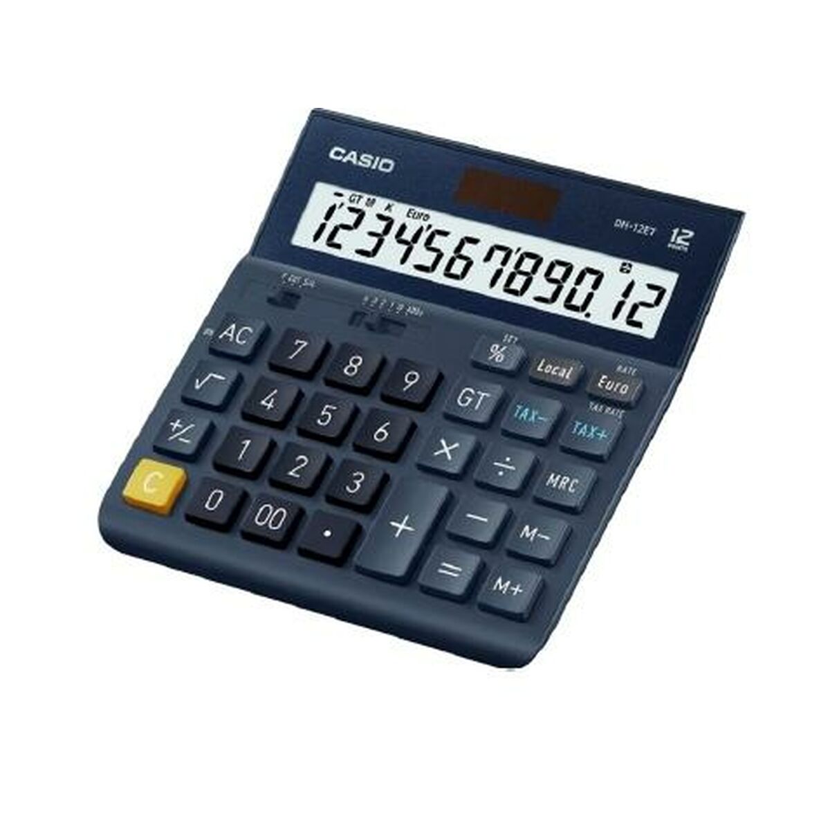 Калькулятор Casio DH-12ET Чёрный (10 штук)-2