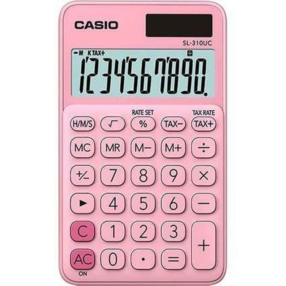 Калькулятор Casio SL-310UC Розовый (10 штук)-2