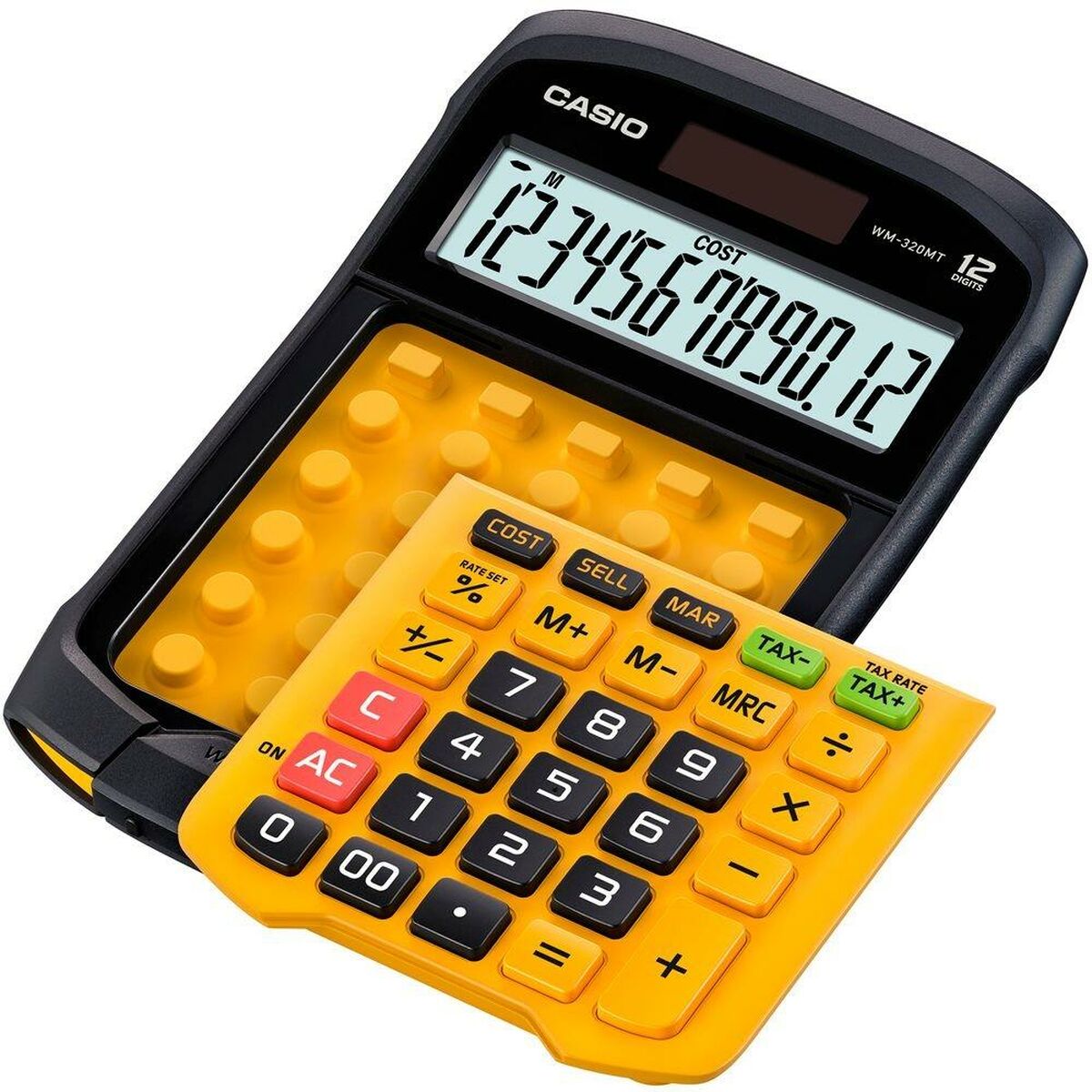 Калькулятор Casio WM-320MT Жёлтый Чёрный 3,3 x 10,9 x 16,9 cm (10 штук)-2