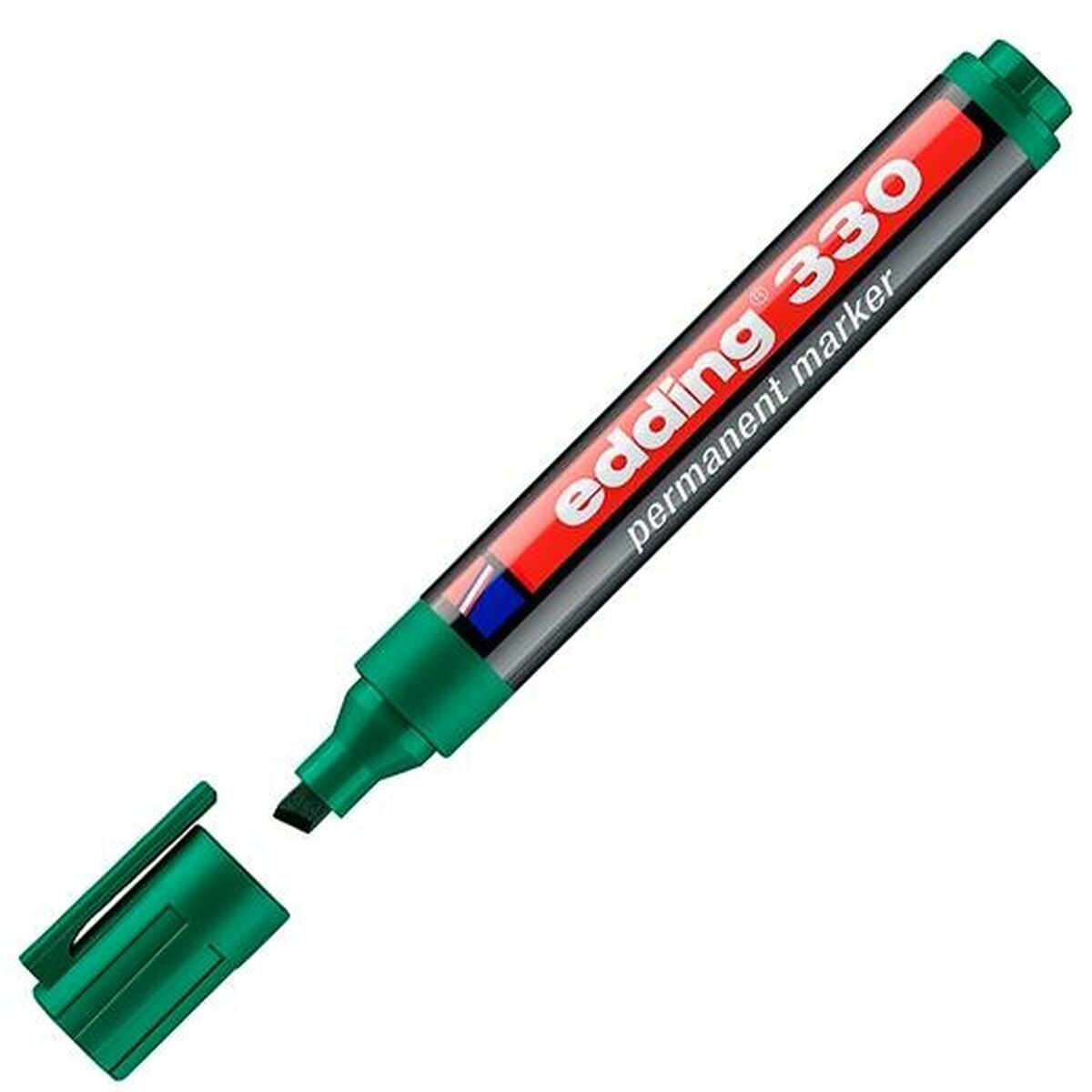 Постоянный маркер Edding 330 Зеленый (10 штук)-2