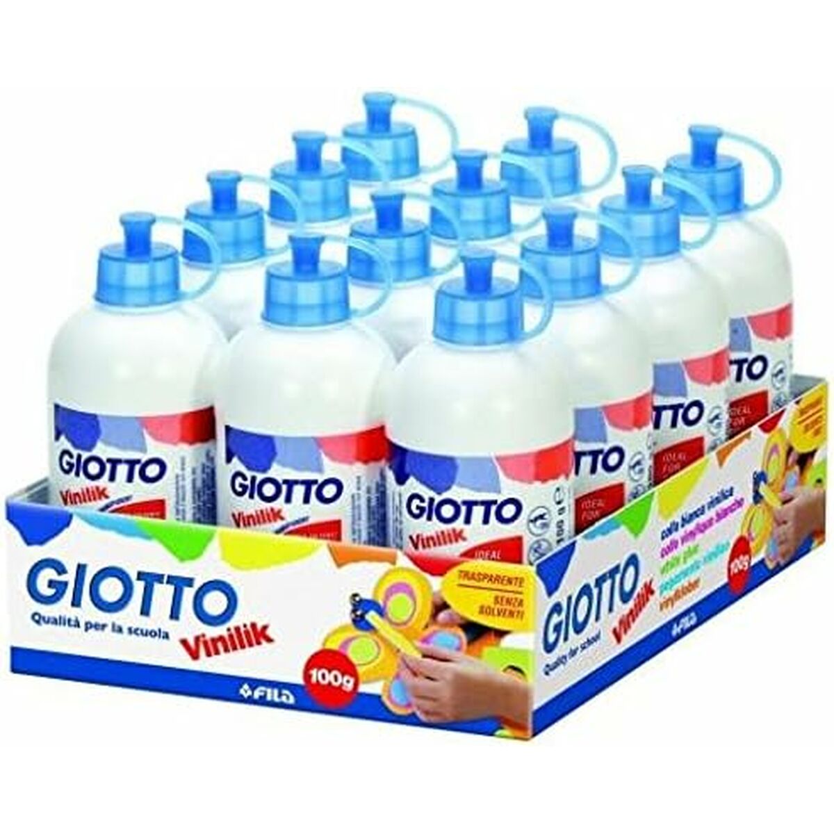 Белый клей Giotto Vinilik 100 g (12 штук)-4