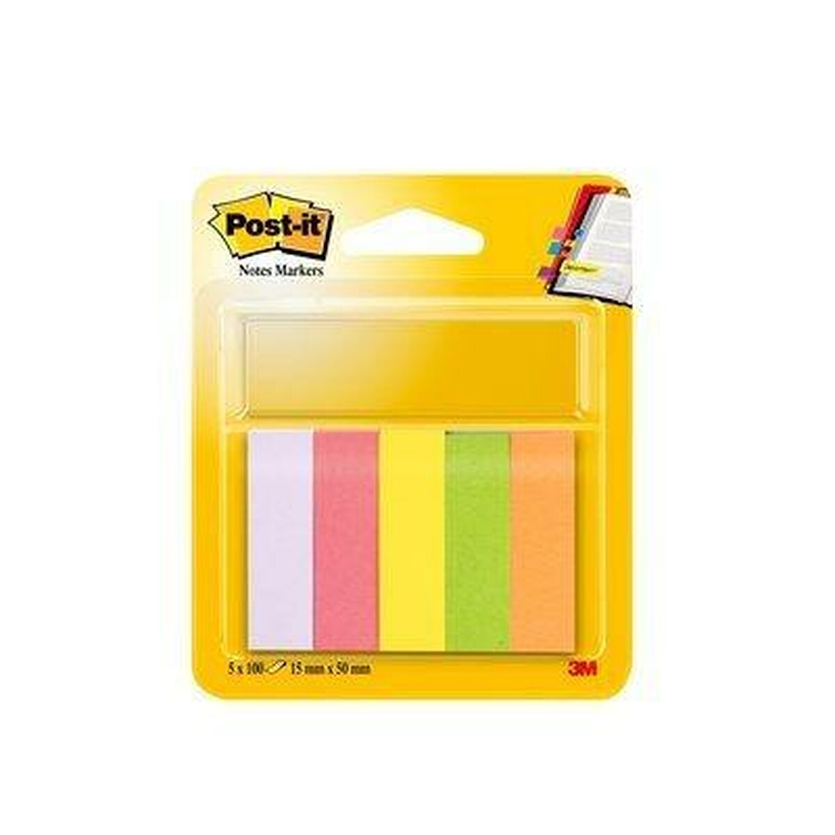 Стикеры для записей Post-it 47,6 x 47,6 mm Разноцветный (12 штук)-2