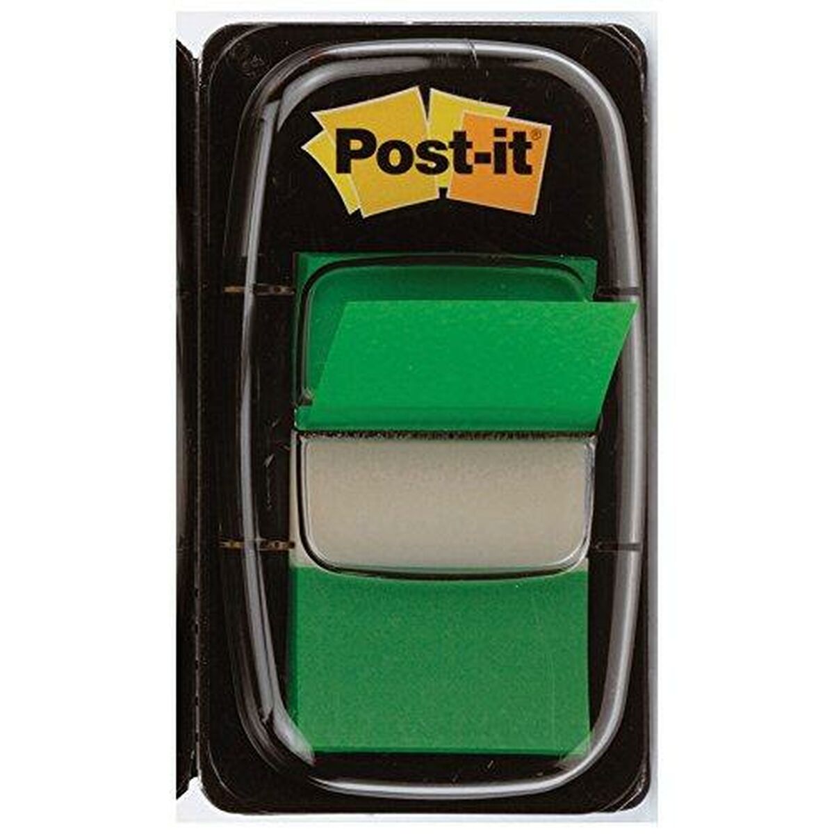 Стикеры для записей Post-it Index 25 x 43 mm Зеленый (3 штук)-2