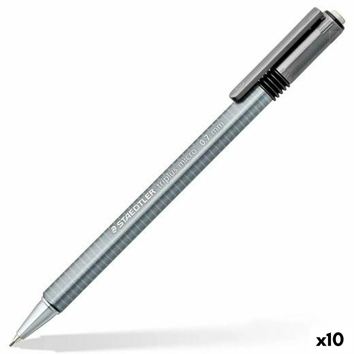 Механический карандаш Staedtler Triplus Micro 774 Серый 0,7 mm (10 штук)-2