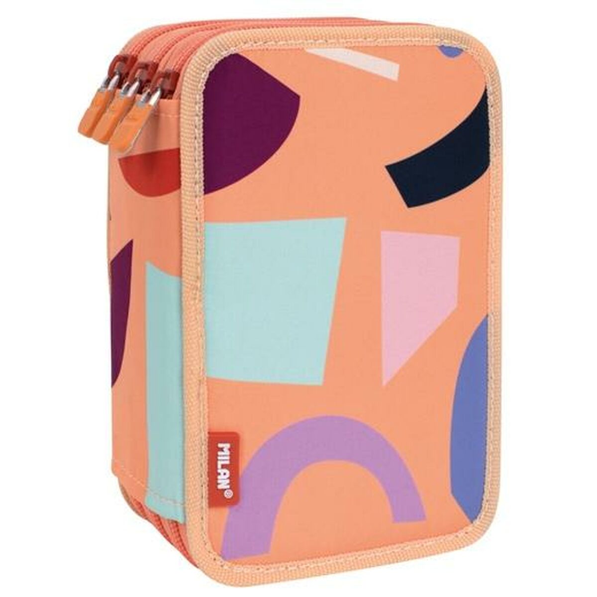 Triple penique Milan Animals Naranja 19,5 x 13 x 7,5 cm
