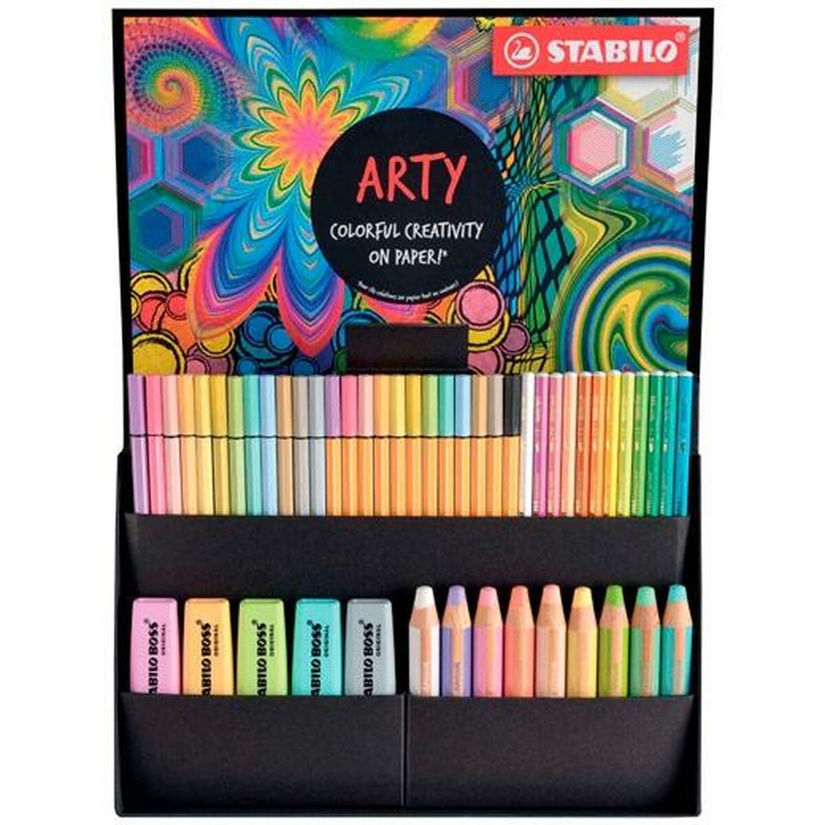 Stabilo Arty фетр Түрлі түсті пирог