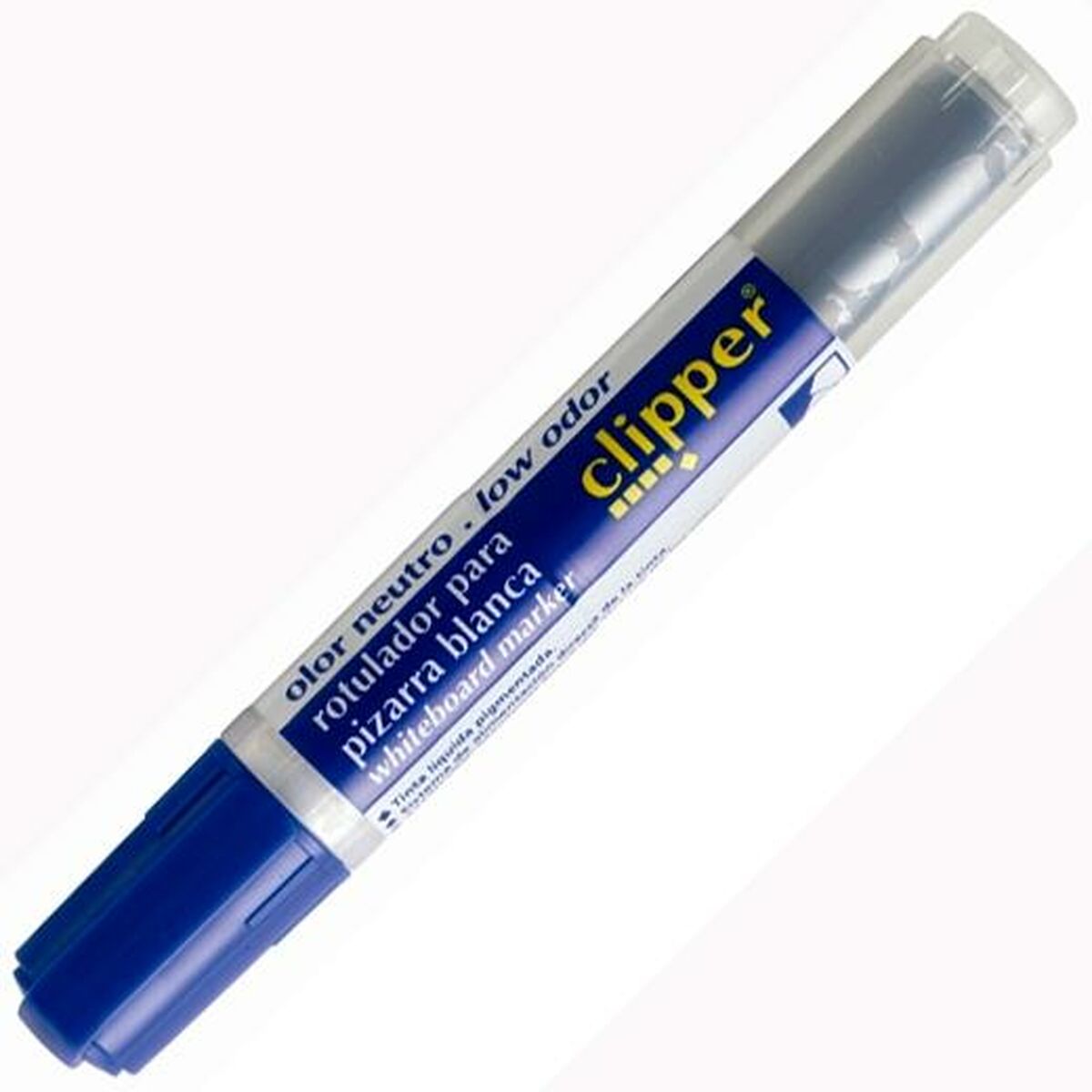 Маркер для белой доски Alpino Liquid Clipper Синий (12 штук)-2