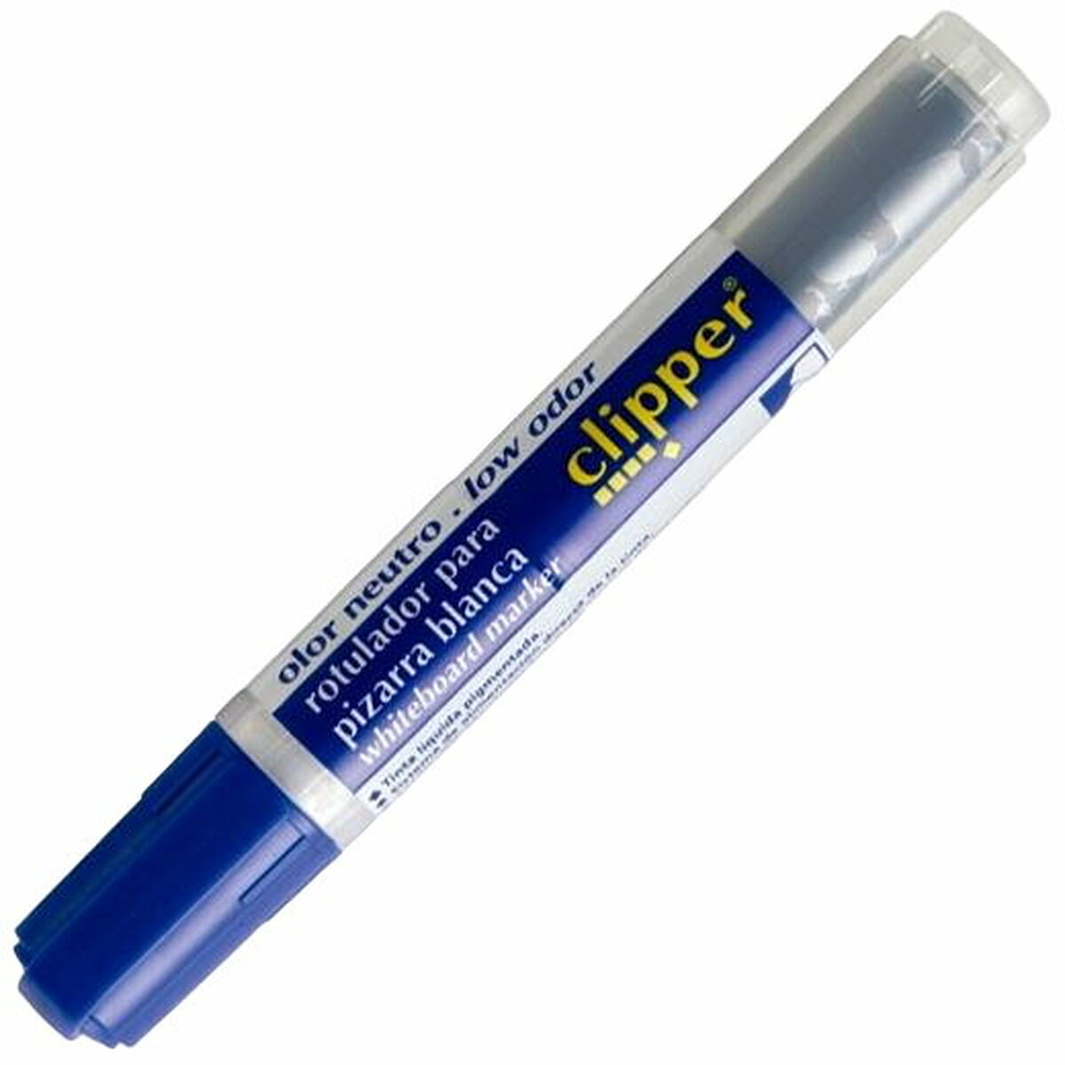 Маркер для белой доски Alpino Liquid Clipper Синий (12 штук)-3