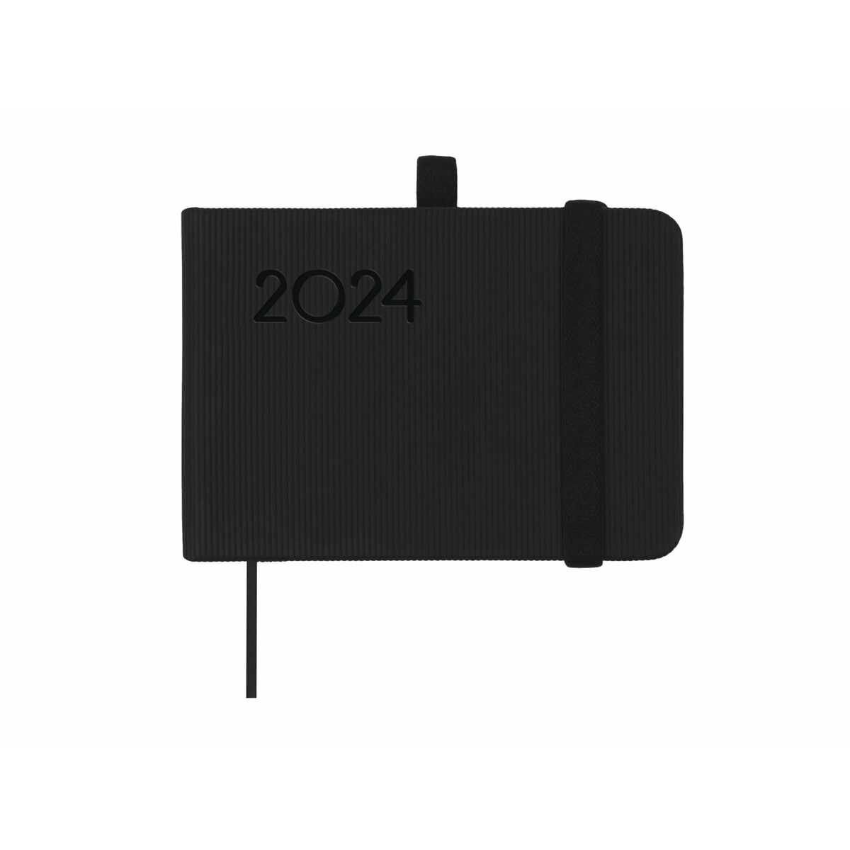 Расписание Finocam Minimal Textura 2024 Чёрный 10,4 x 7,3 cm-2
