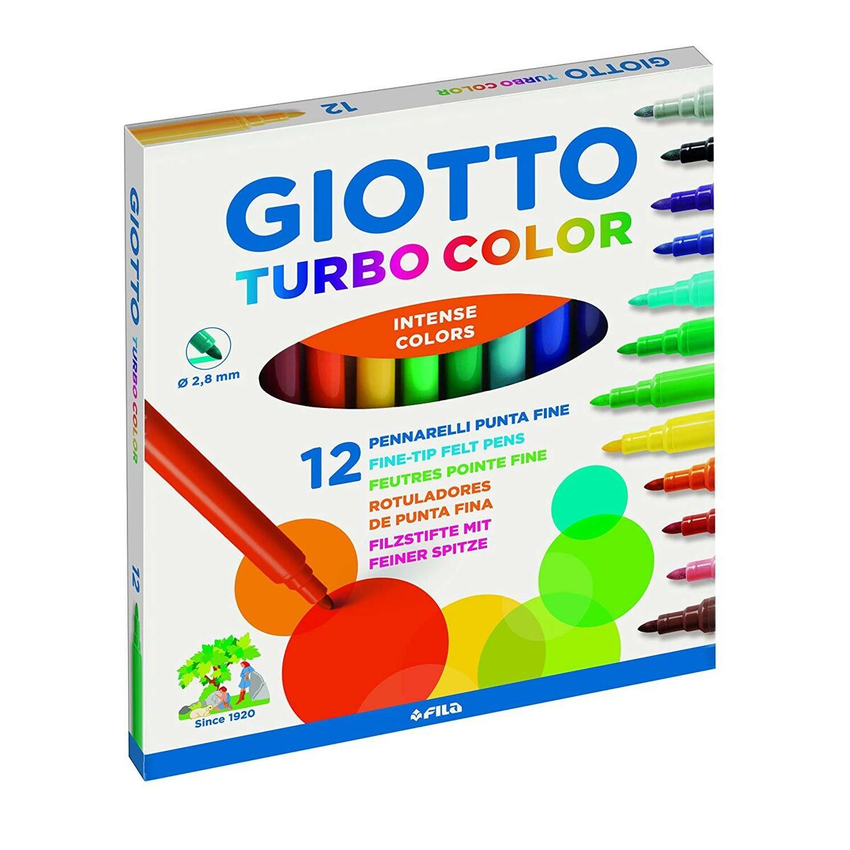 Набор маркеров Giotto Turbo Color Разноцветный (10 штук)-2