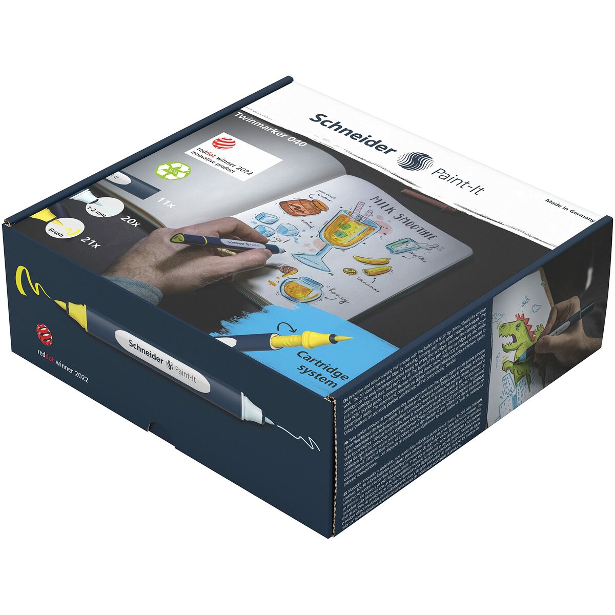Набор маркеров Schneider PAINT-IT 040 Разноцветный 52 Предметы-4