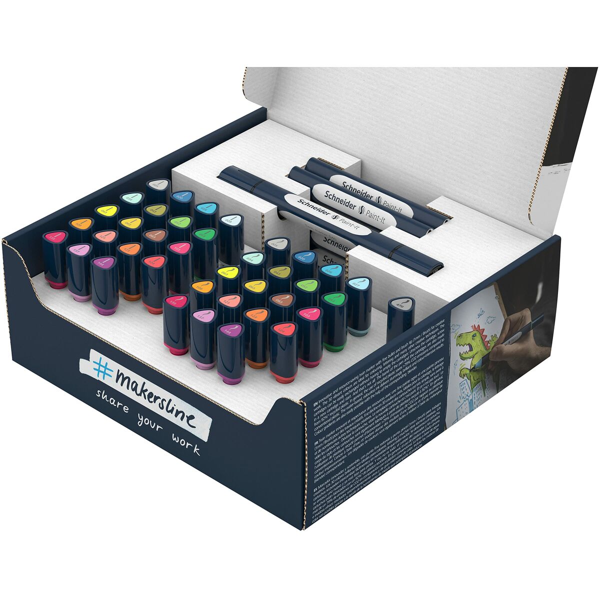 Набор маркеров Schneider PAINT-IT 040 Разноцветный 52 Предметы-5