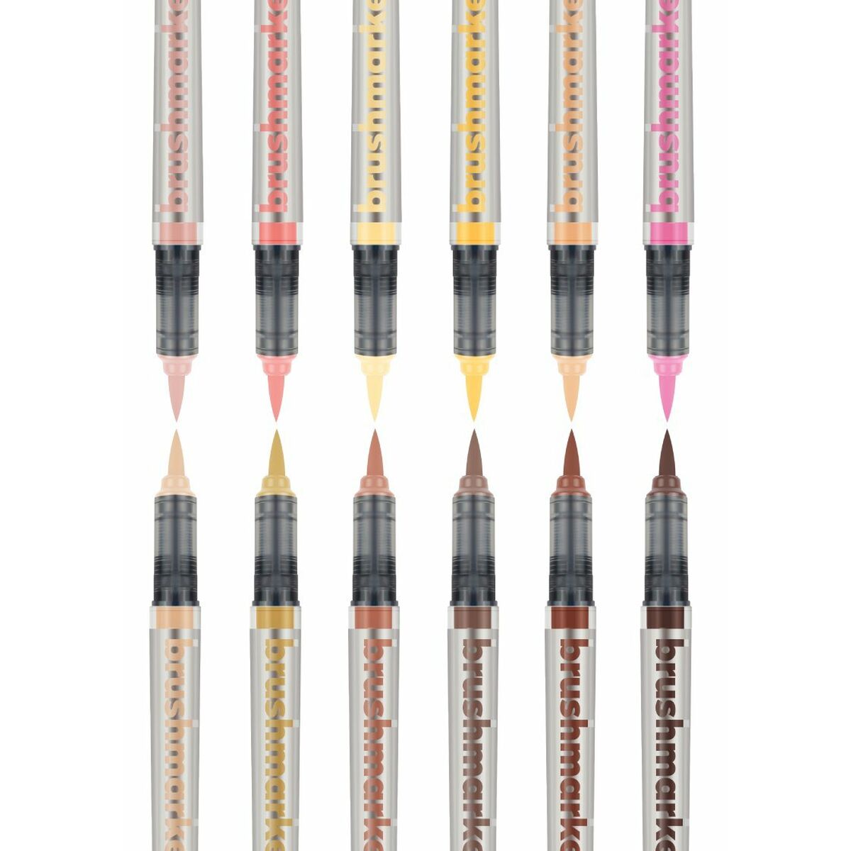 Набор маркеров Karin Brushmarker Pro - Skin Colours 12 Предметы-3