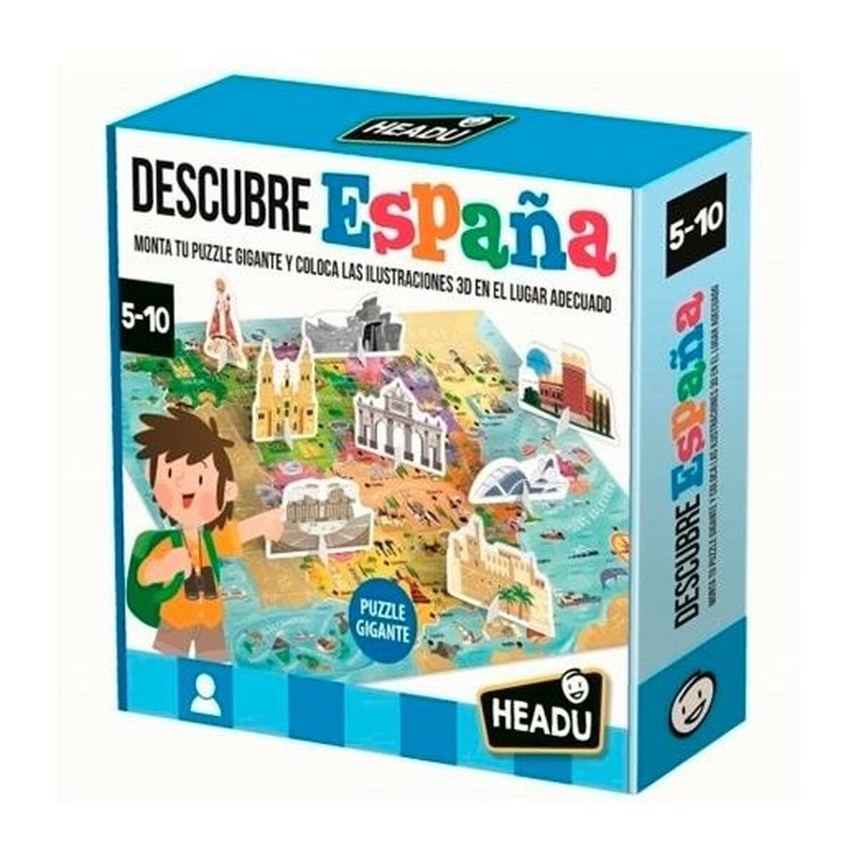 Образовательный набор HEADU Descubre España (4 штук)-2