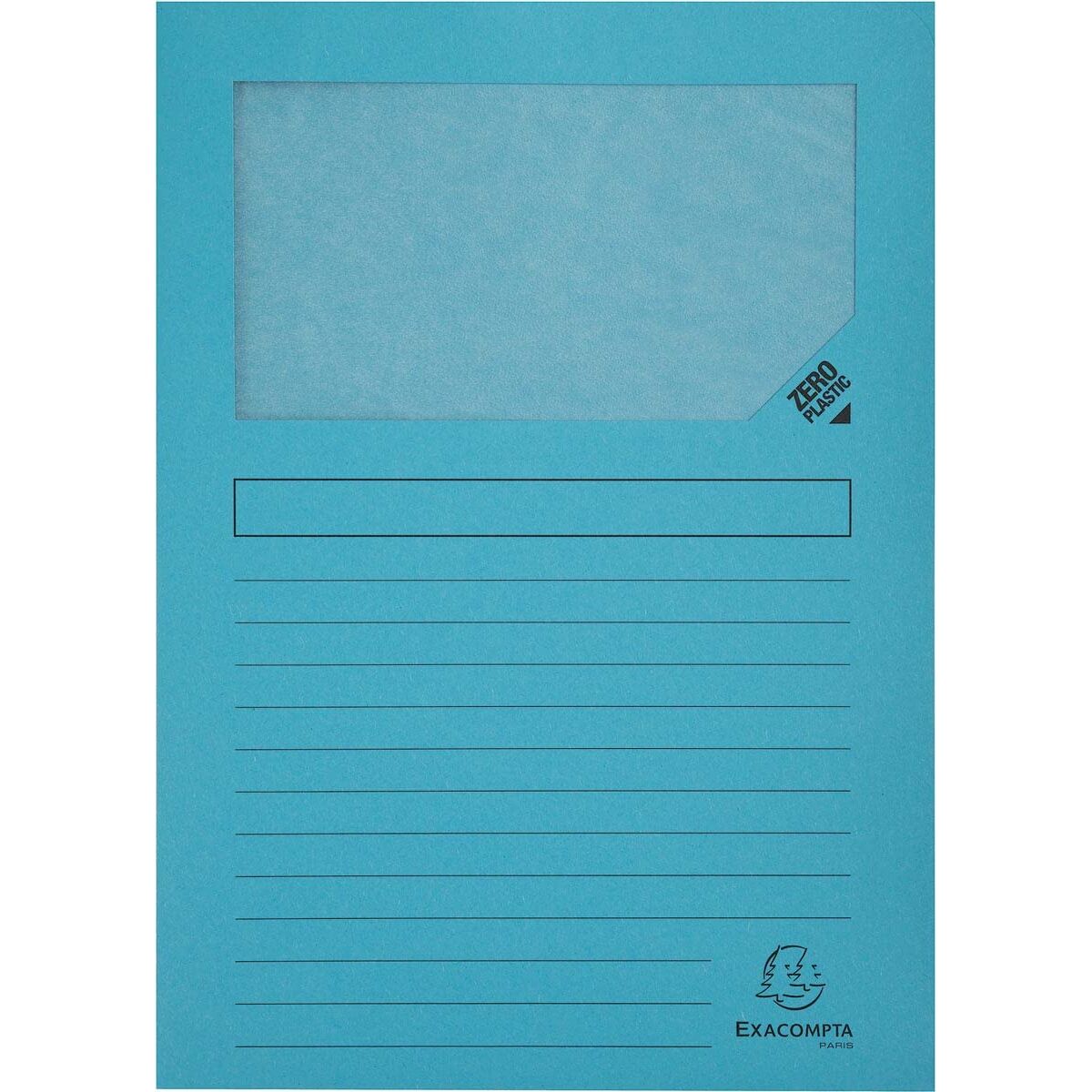 Подпапка Exacompta Forever Светло Синий A4 100 Предметы (4 штук)-2