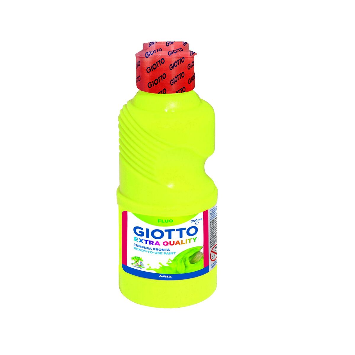 Темпера Giotto   Жёлтый 250 ml (8 штук)-2