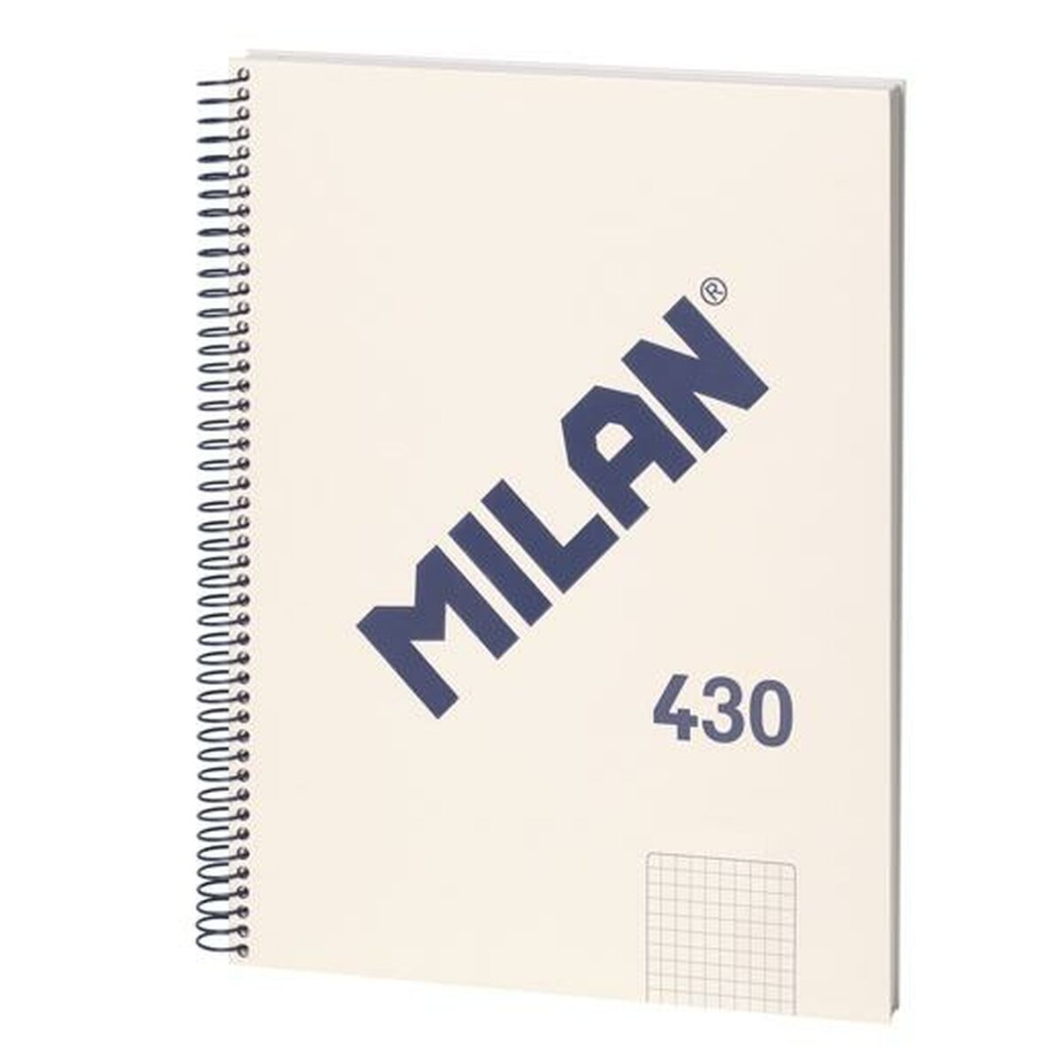 Блокнот Milan 430 Бежевый A4 80 Листья (3 штук)-2