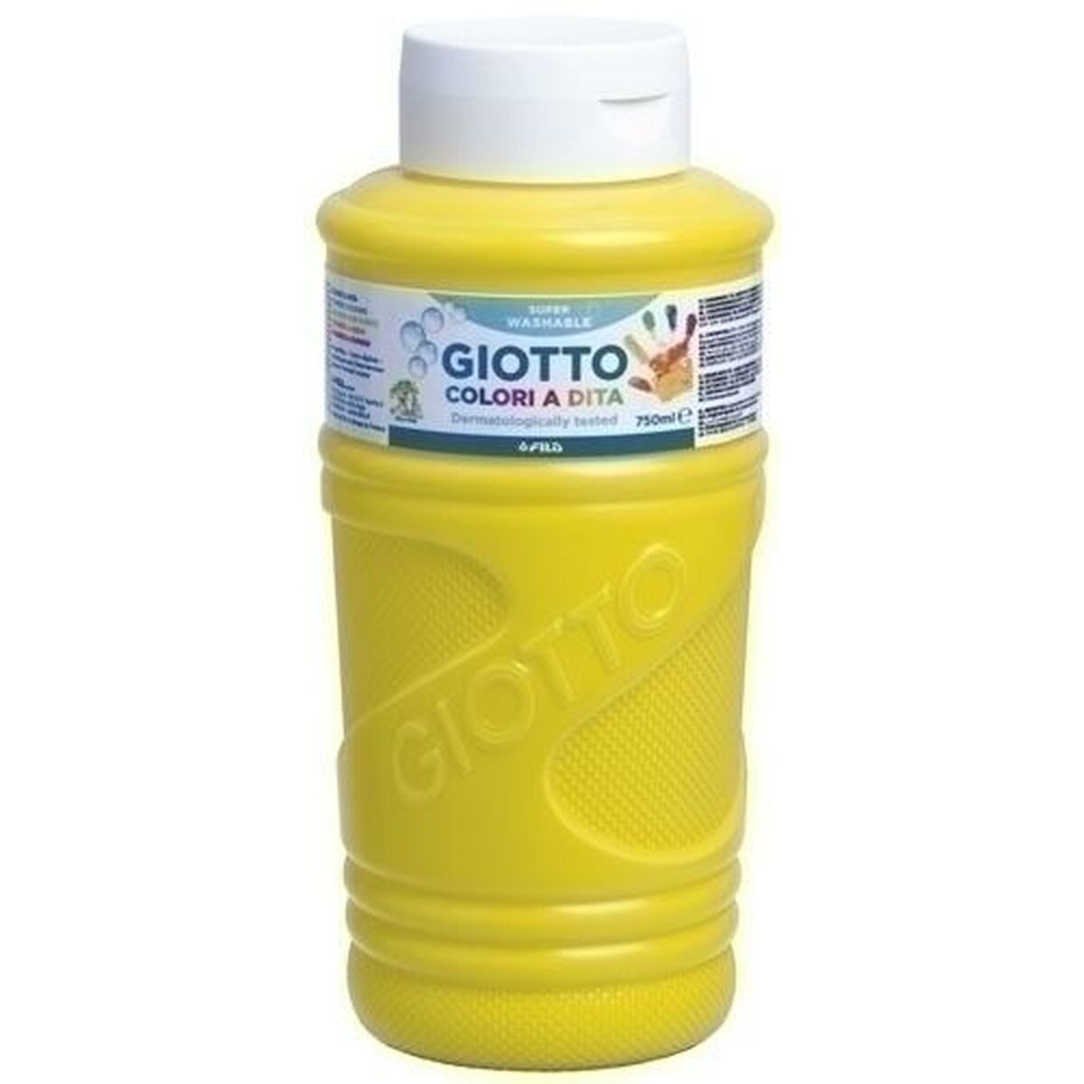 Рисование пальцами Giotto Жёлтый 750 ml (6 штук)-2