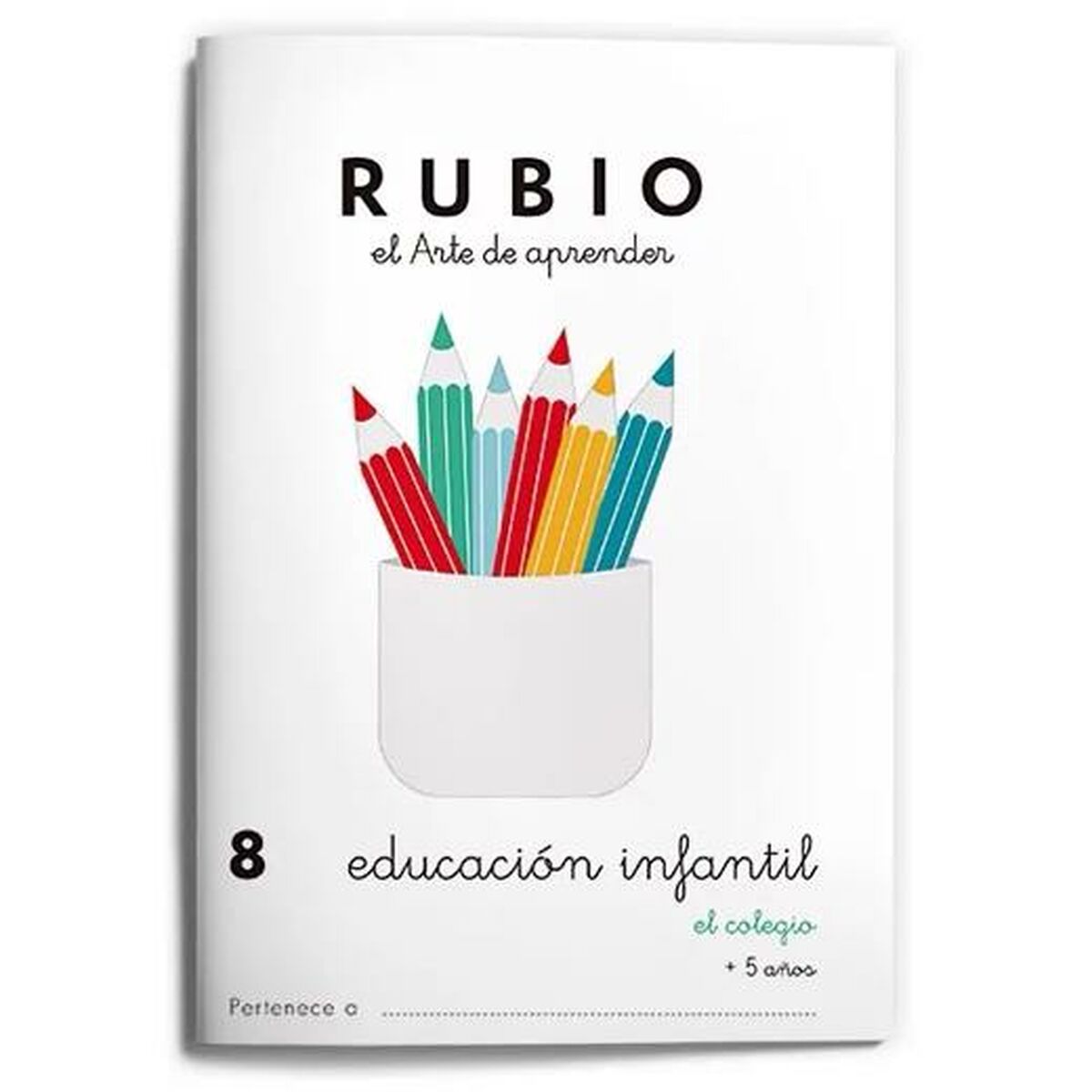 Early Childhood Education Notebook Rubio Nº8 A5 испанский (10 штук)-2