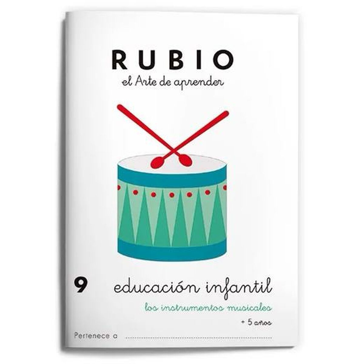 Early Childhood Education Notebook Rubio Nº9 A5 испанский (10 штук)-2