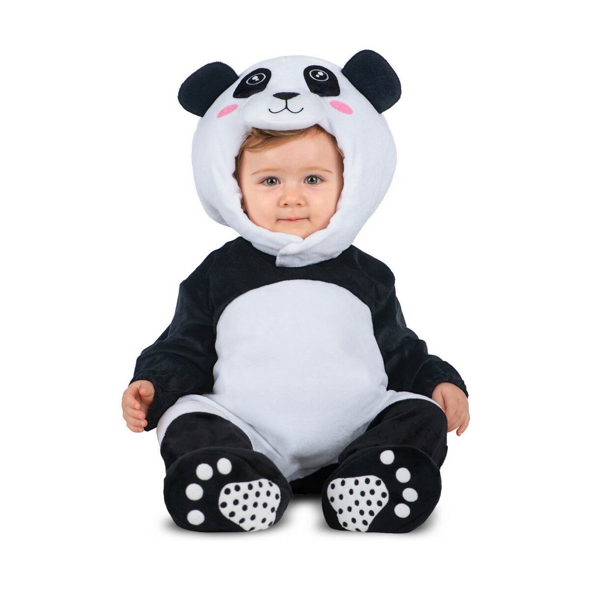 Маскарадные костюмы для младенцев My Other Me Чёрный Белый Panda (4 Предметы)-2