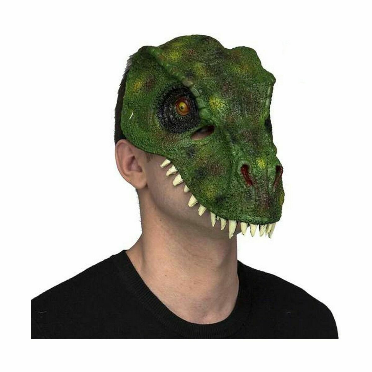 Máscara Mi Otro Me Verde Un Tamaño Dinosaurio