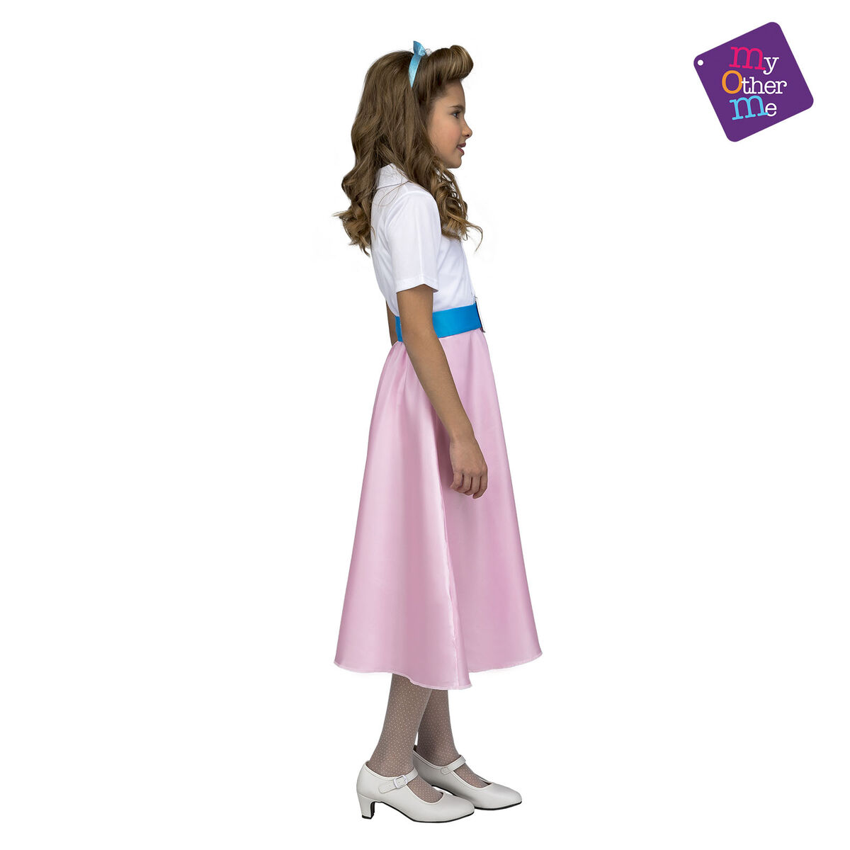 Маскарадные костюмы для детей My Other Me Pink Lady 7-9 Years Юбка (3 Предметы)-2